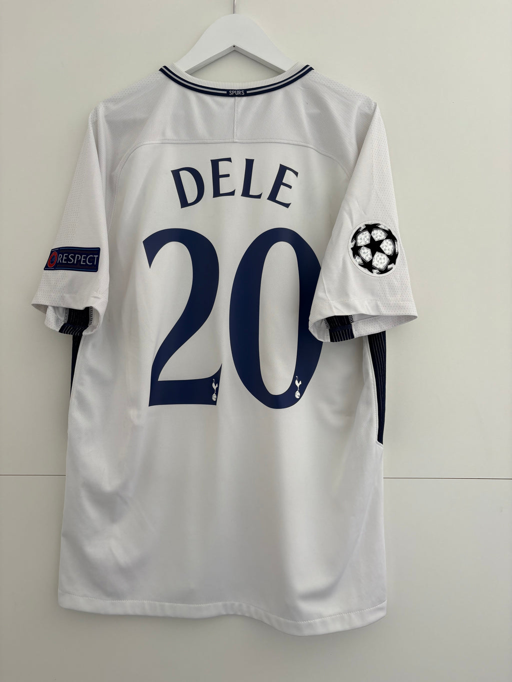 Tottenham 2017/18 Home Shirt - Dele 20 - Large