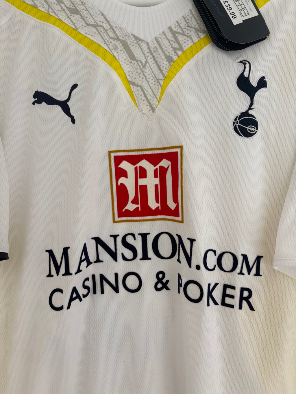 Tottenham 2009/10 Home Shirt - Bale 3 - Medium
