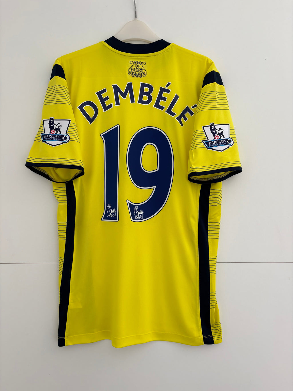 Tottenham 2014/15 Third Shirt - Dembélé 19 - Medium