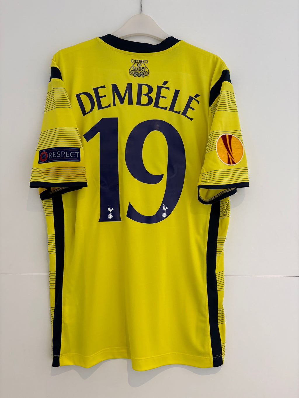 Tottenham 2014/15 Third Shirt - Dembélé 19 - Large