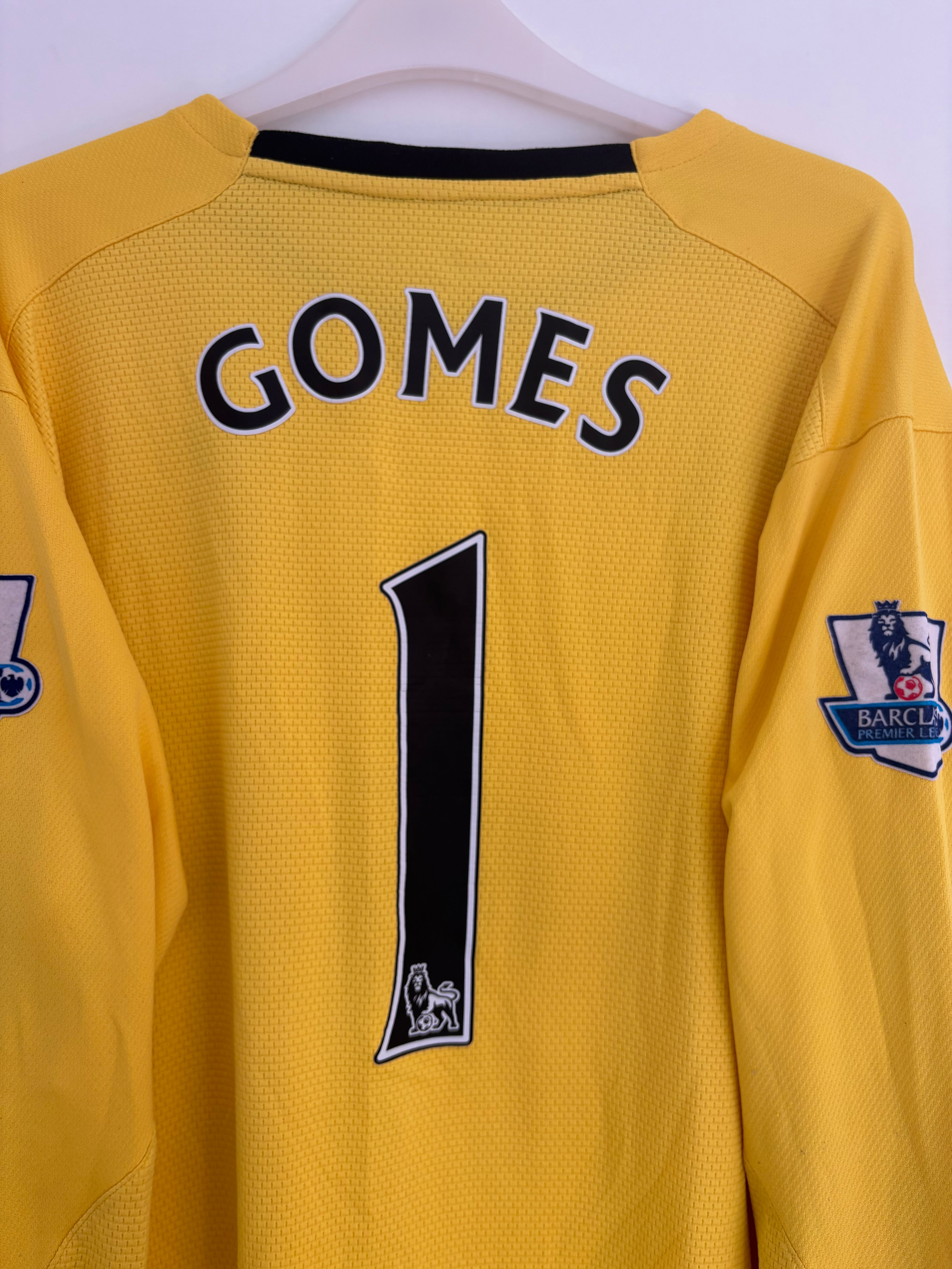 Tottenham 2008/09 Goalkeeper Shirt - Gomes 1 - Extra Large