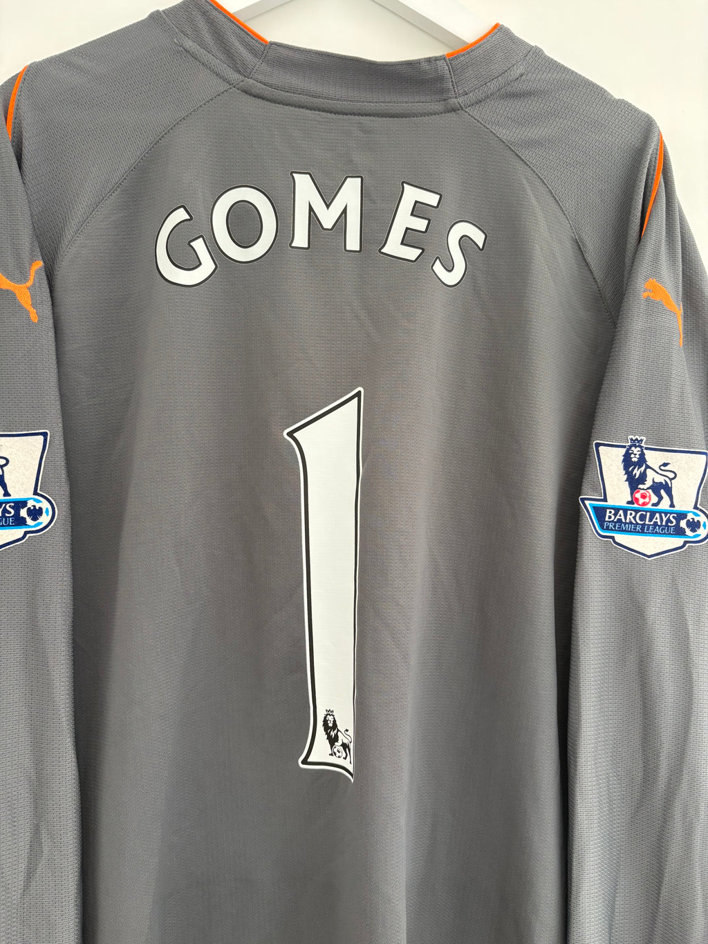 Tottenham 2010/11 Player Issue Goalkeeper Shirt - Gomes 1 - Large