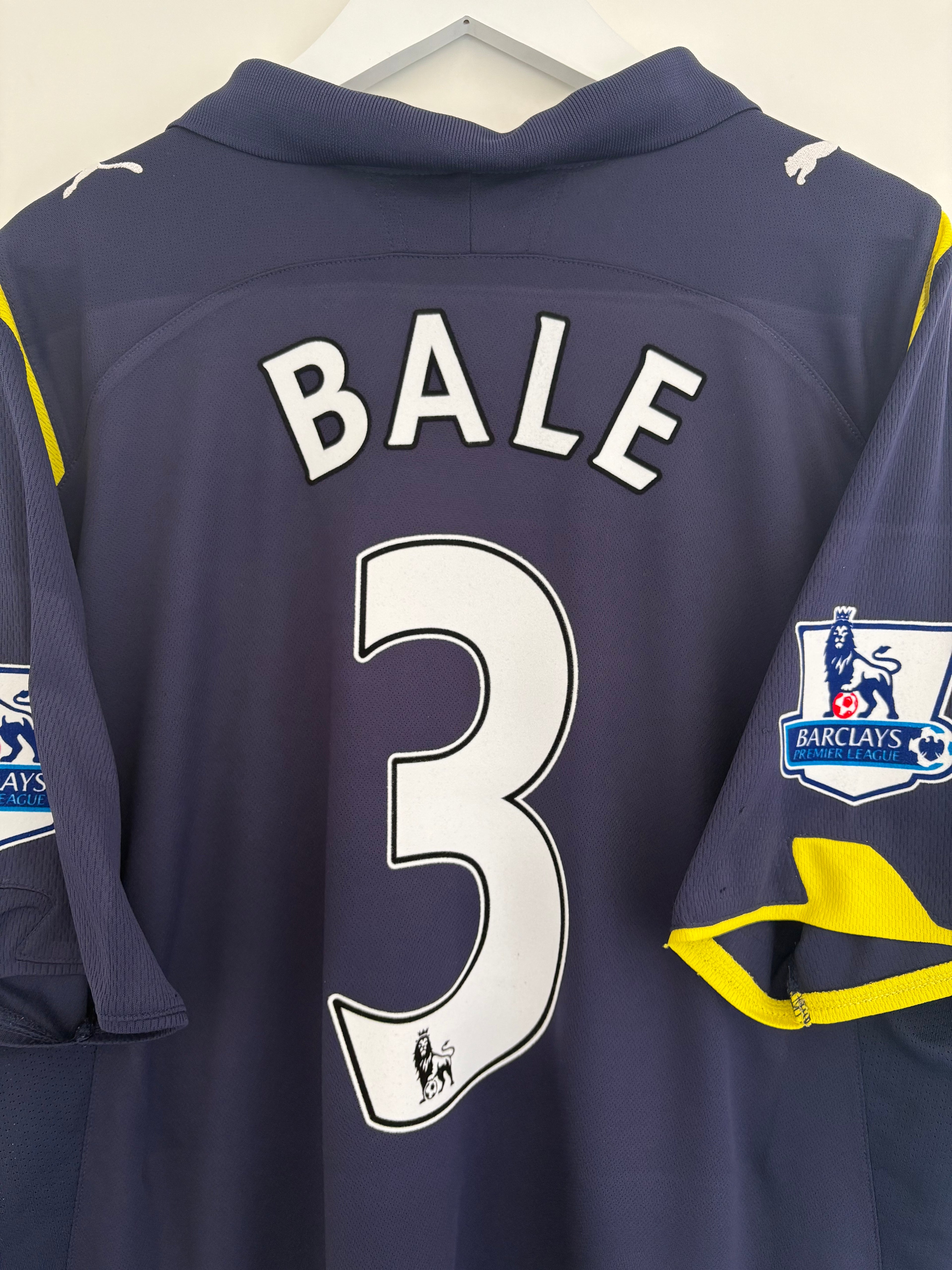 Tottenham 2009/10 Away Shirt - Bale 3 - Medium