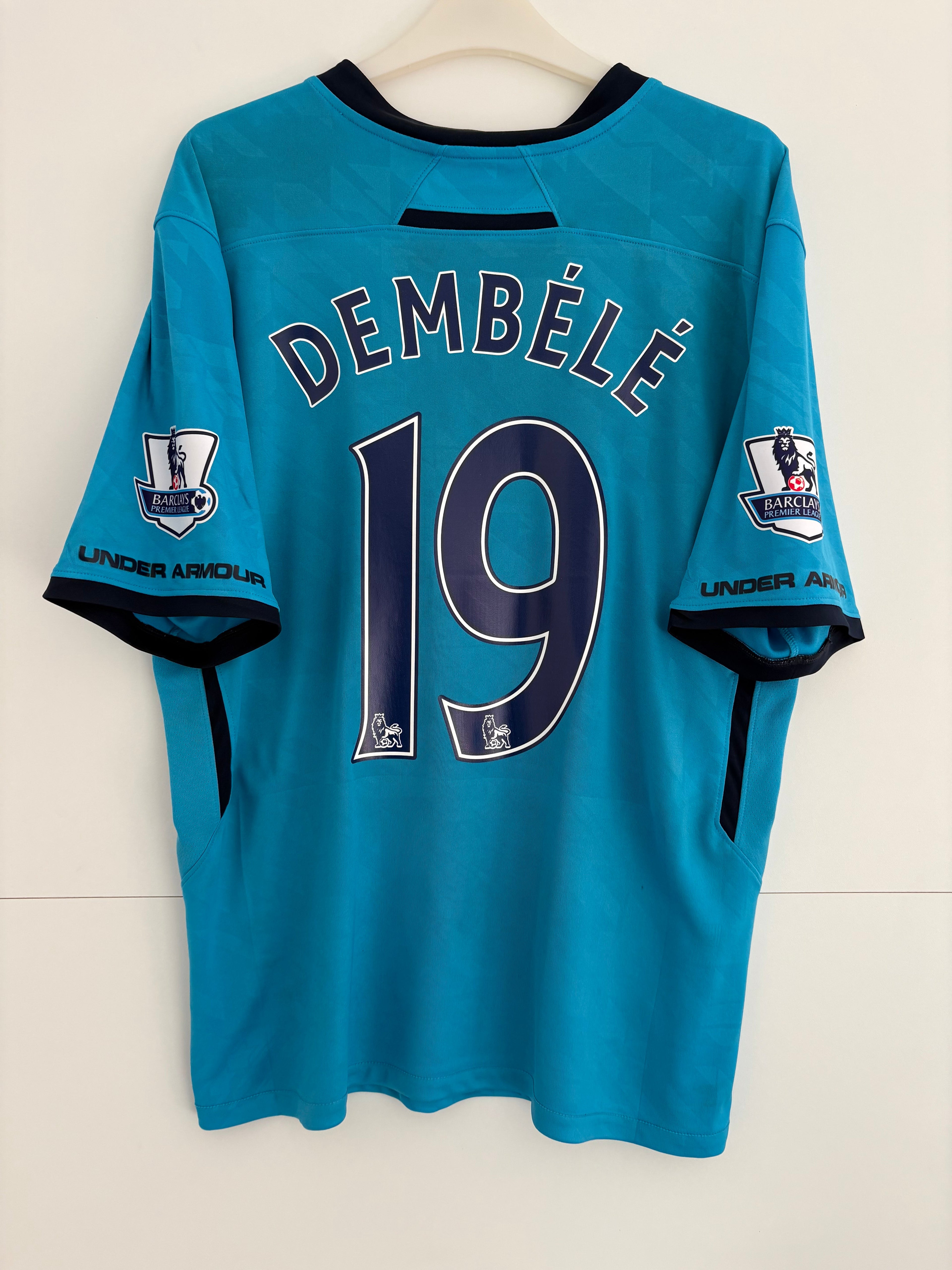 Tottenham 2013/14 Away Shirt - Dembélé 19 - Large