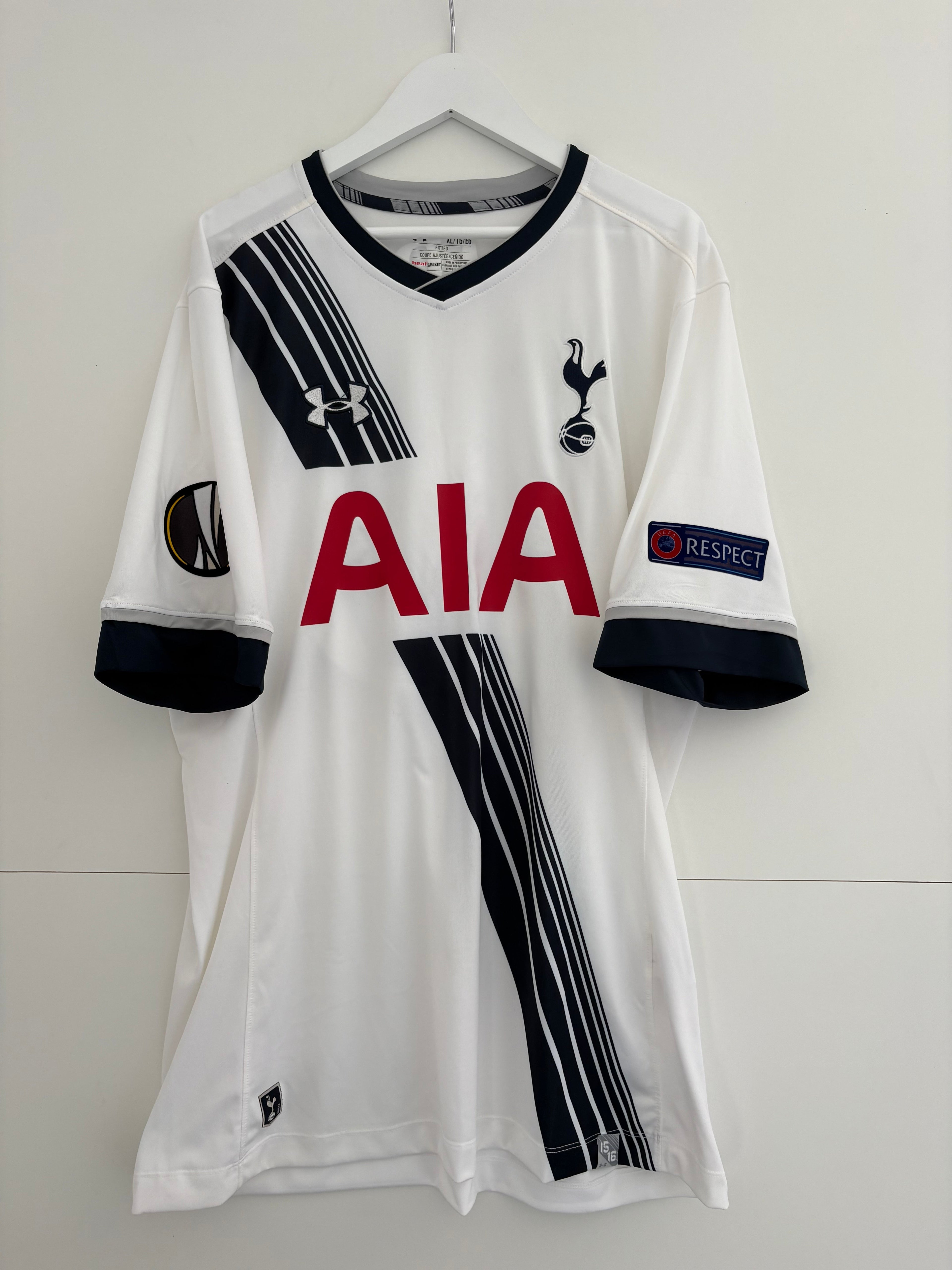 Tottenham 2015/16 Home Shirt - Dembélé 19 - XL
