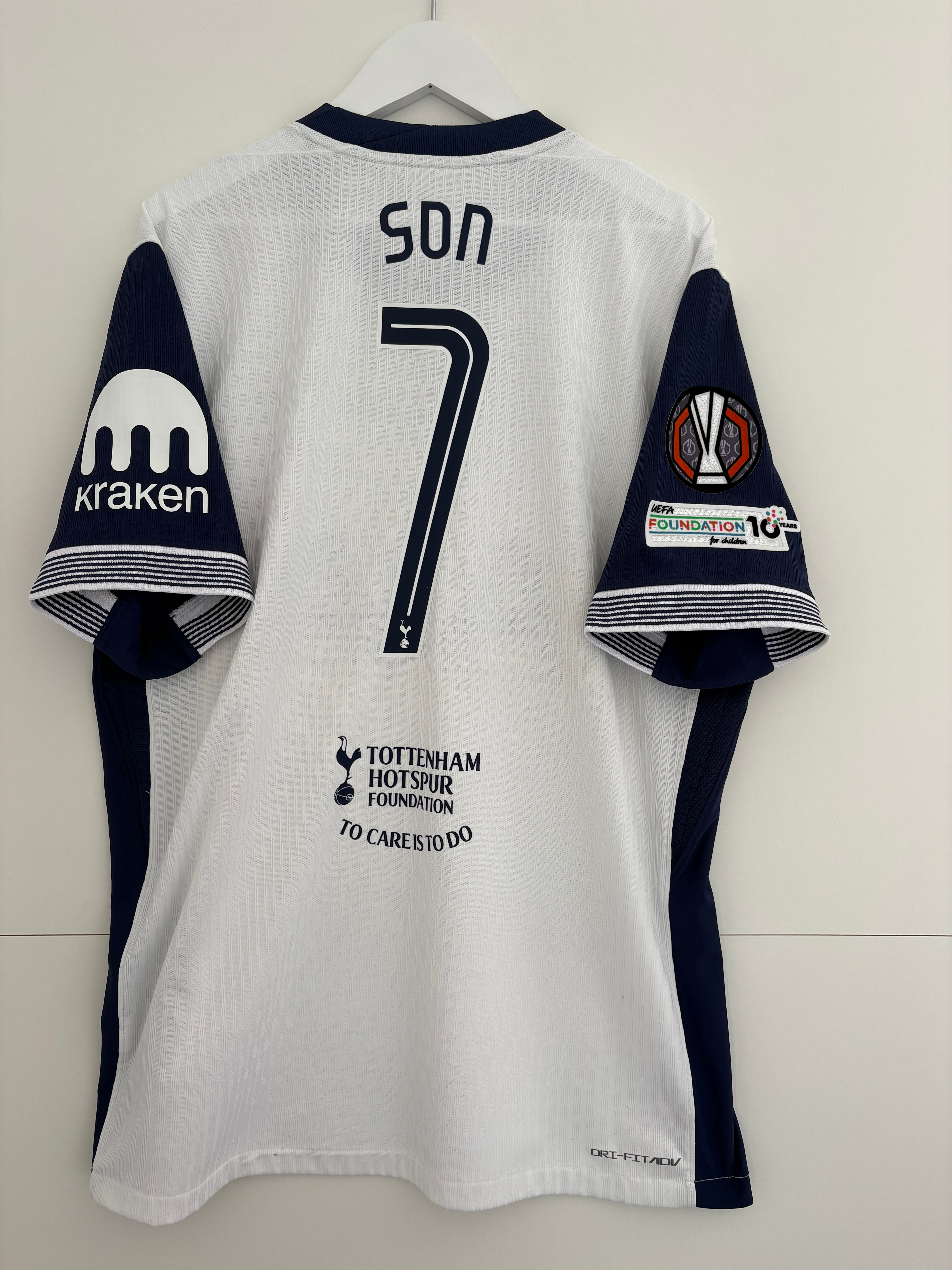 Tottenham 2024/25 Home Shirt - Son 7 - Dri-Fit ADV - Large