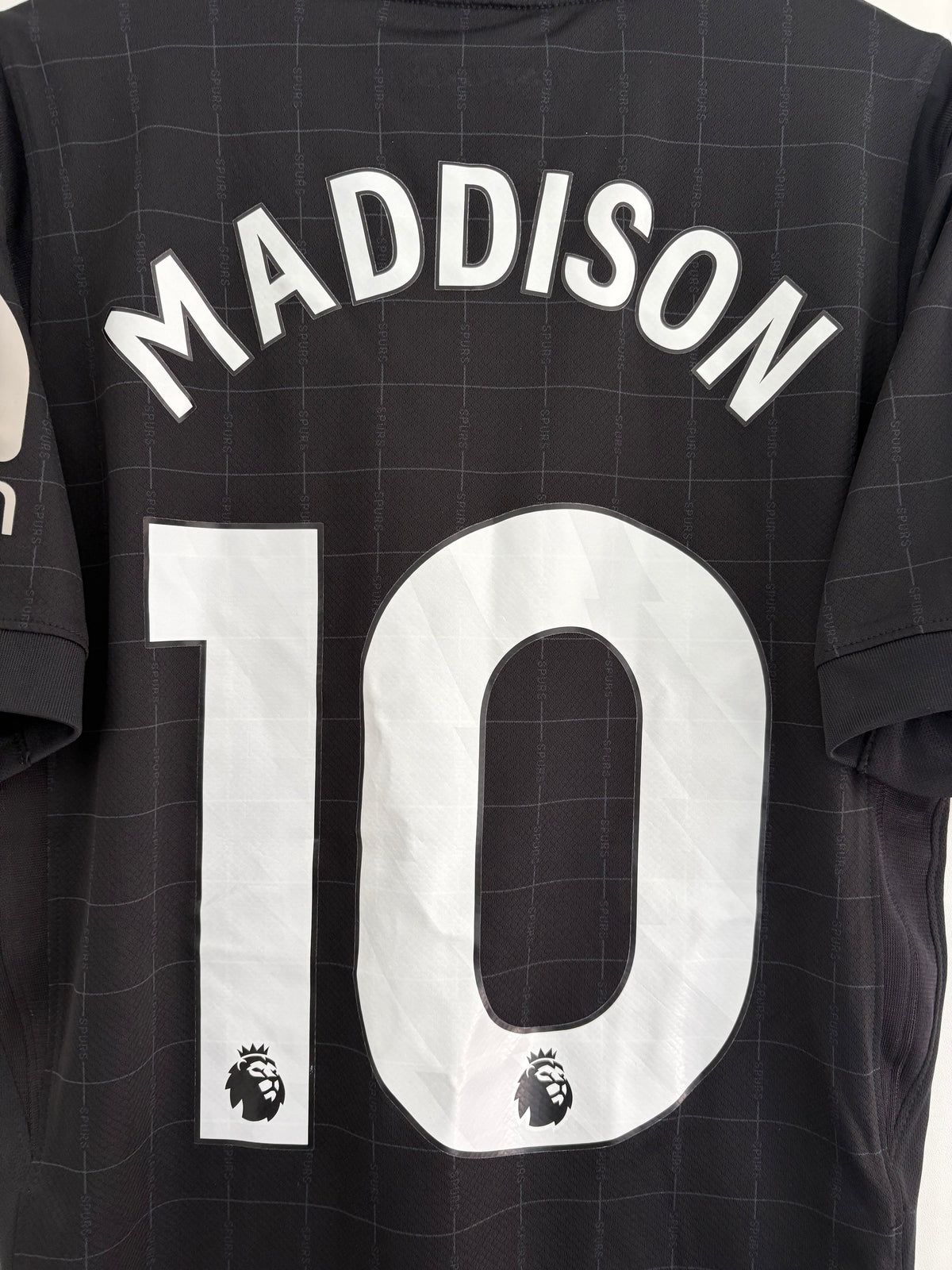 Tottenham 2025/26 Away Shirt - Maddison 10 - Small