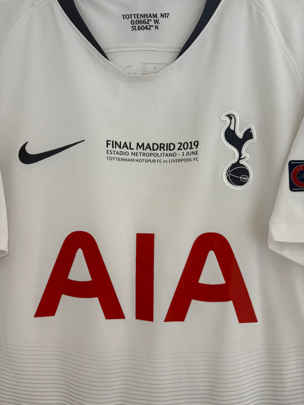 Tottenham 2018/19 Home Shirt - Dele 20 - Medium