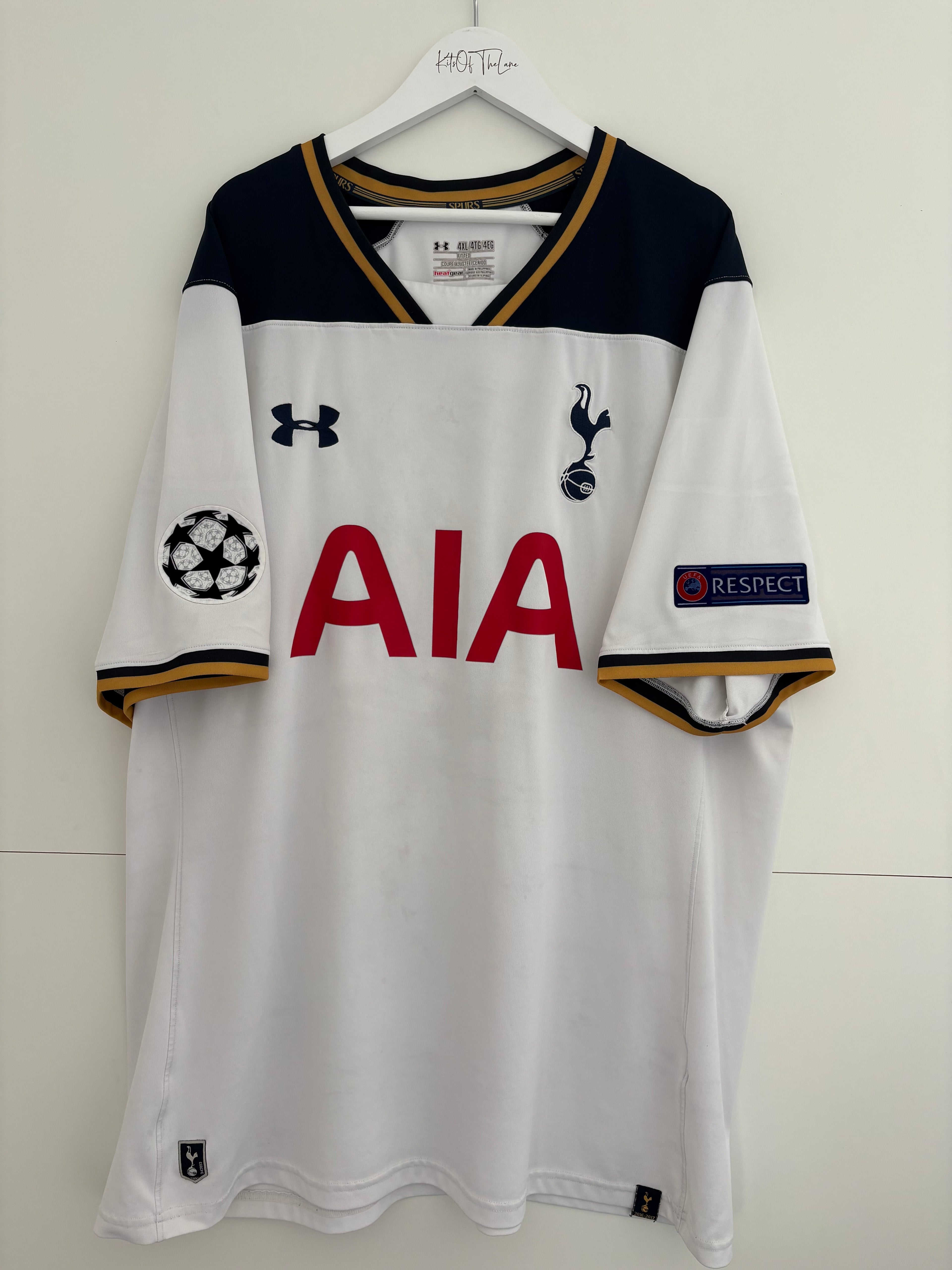 Tottenham 2016/17 Home Shirt - Dele 20 - 4XL