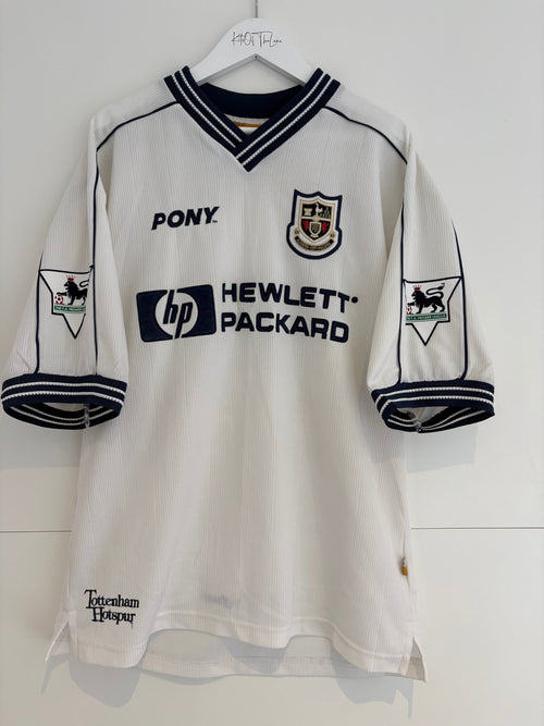Tottenham 1997/99 Home Shirt - Ginola 14 - Medium