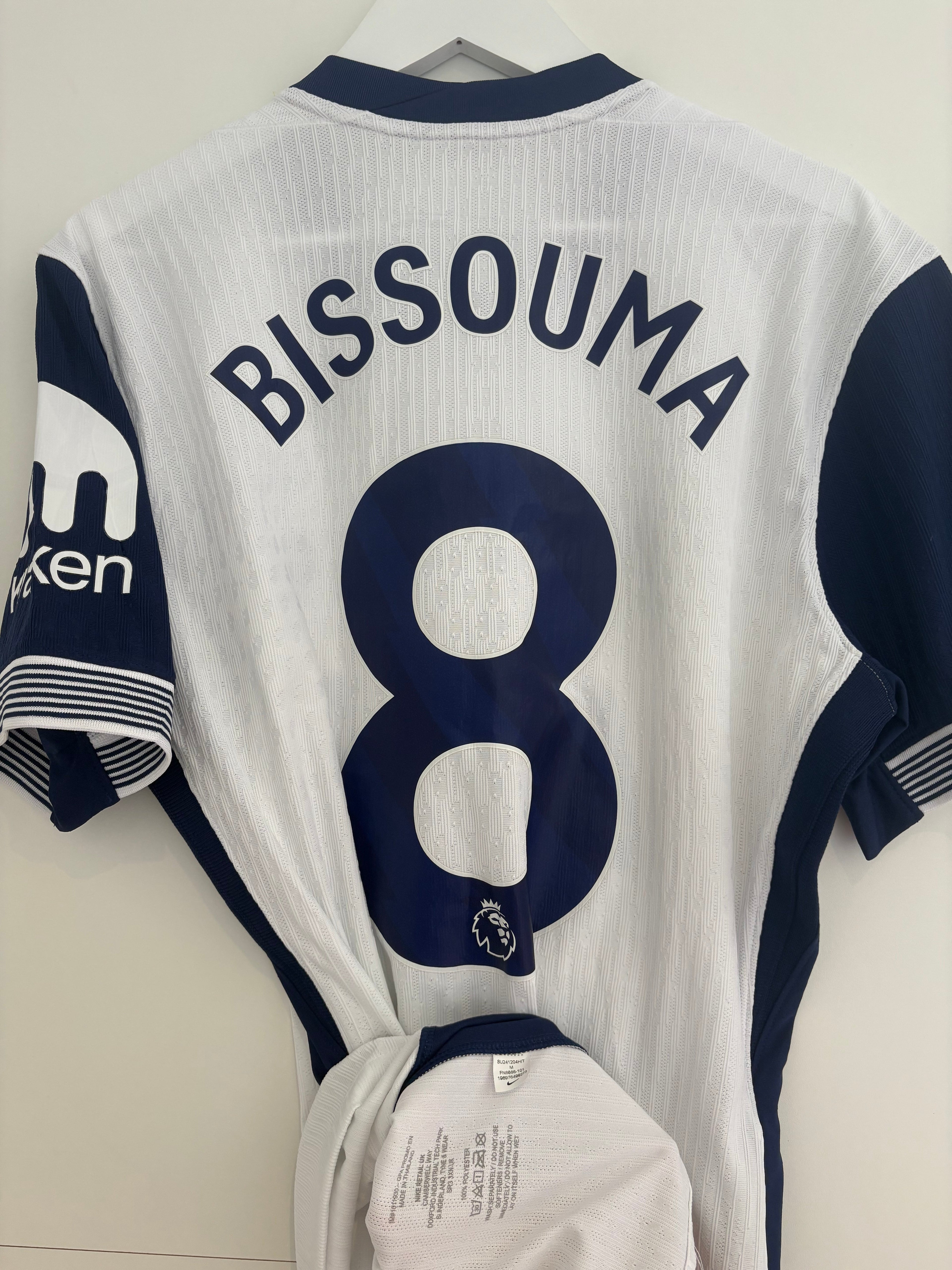 Tottenham 2024/25 player issue - Home Shirt - Bissouma 8 - Medium
