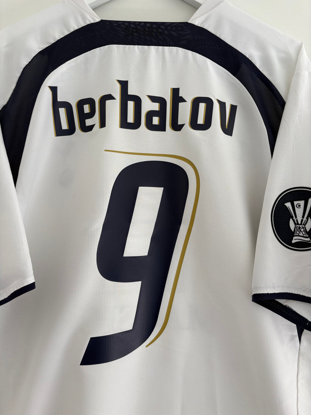 Tottenham 2006/07 Home Shirt - Berbatov 9 - Large