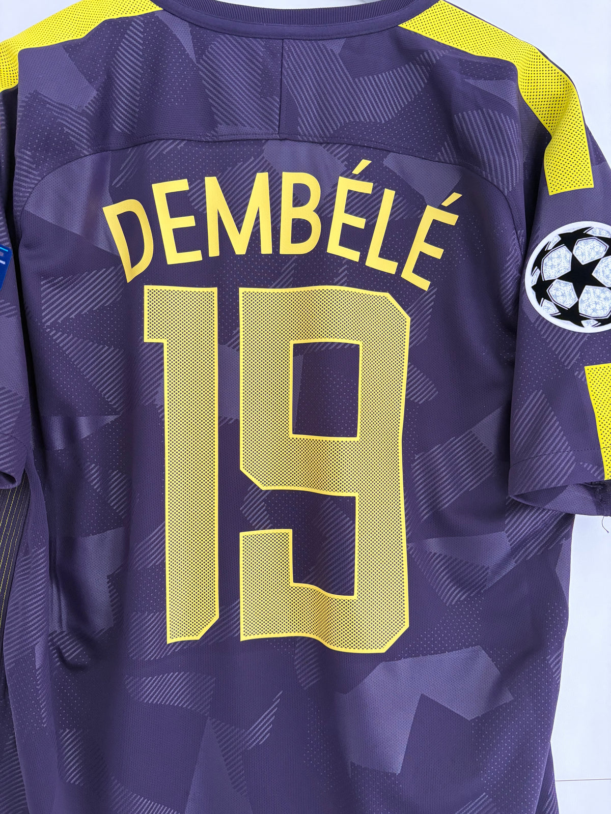 Tottenham 2017/18 Third Shirt - Dembélé 19 - Medium