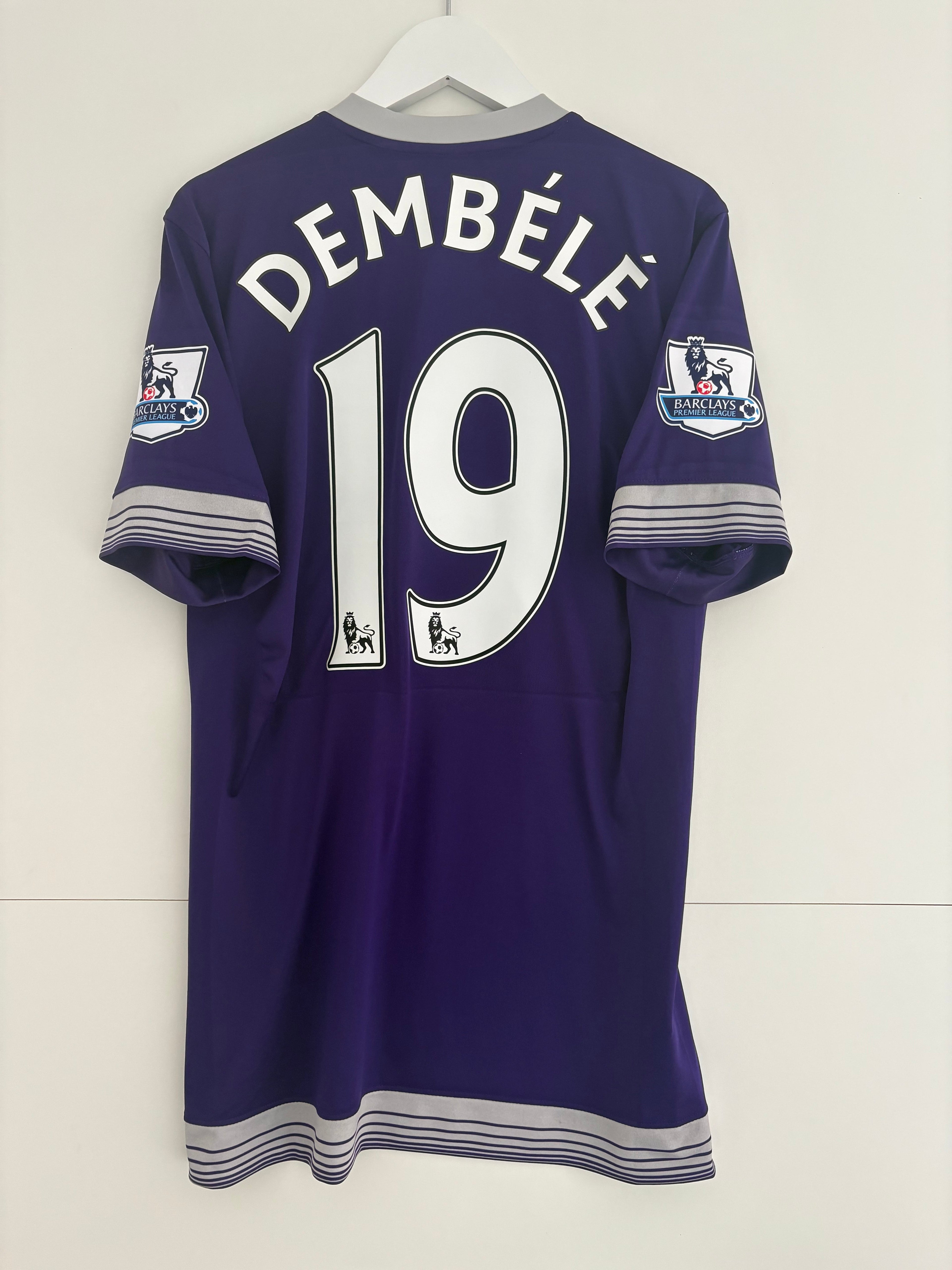 Tottenham 2015/16 Third Shirt - Dembélé 19 - Small