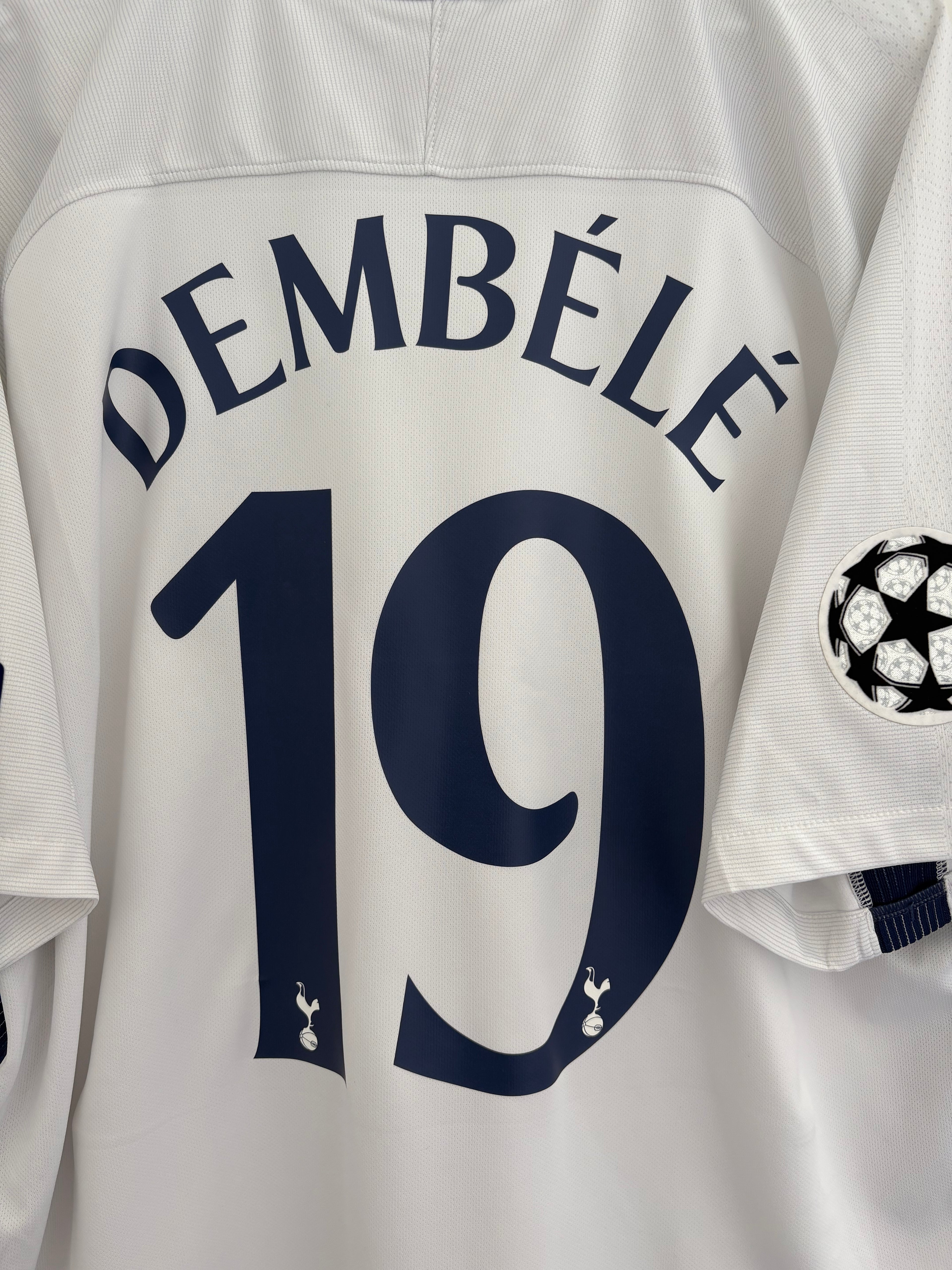 Tottenham 2017/18 Home Shirt - Dembélé 19 - Extra Large