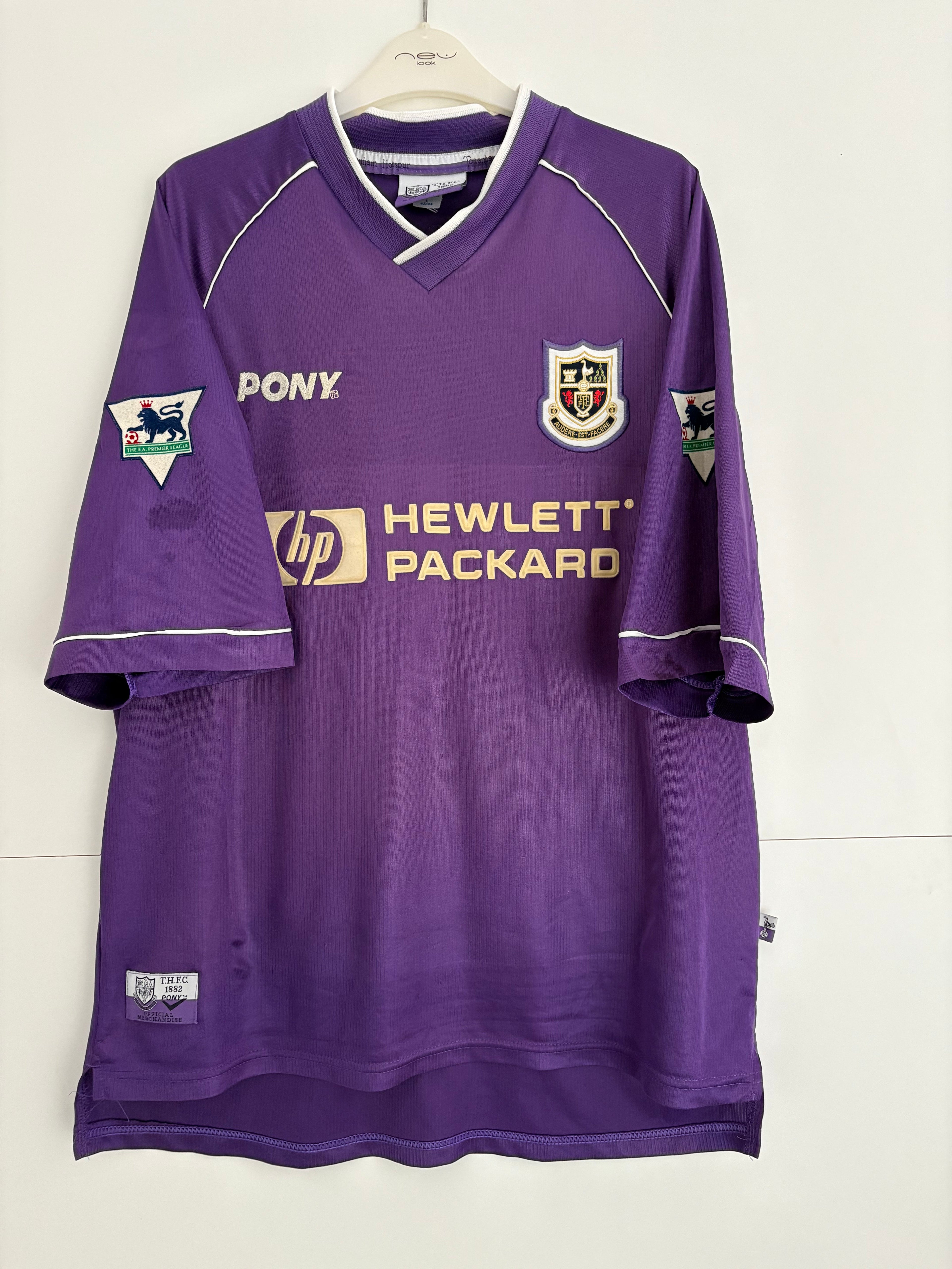 Tottenham 1997/98 Away Shirt - Campbell 23 - Large