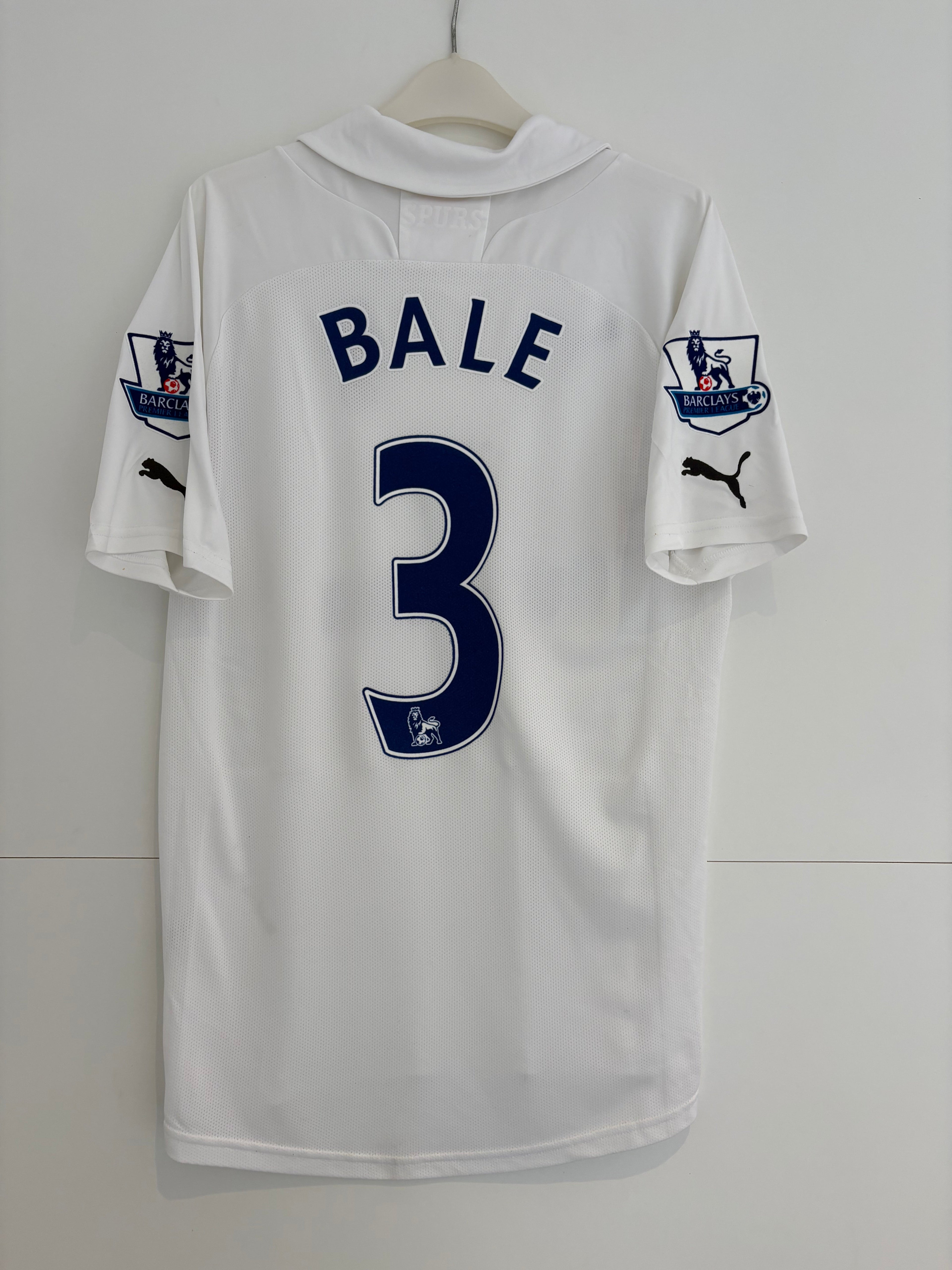 Tottenham 2011/12 Home Shirt - Bale 3 - Medium