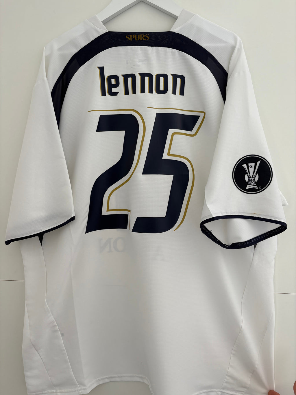 Tottenham 2006/07 Home Shirt - Lennon 25 - XXL
