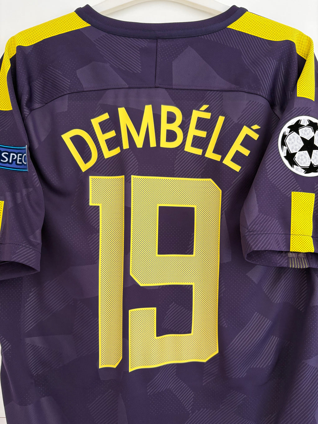 Tottenham 2017/18 Third Shirt - Dembélé 19 - Medium