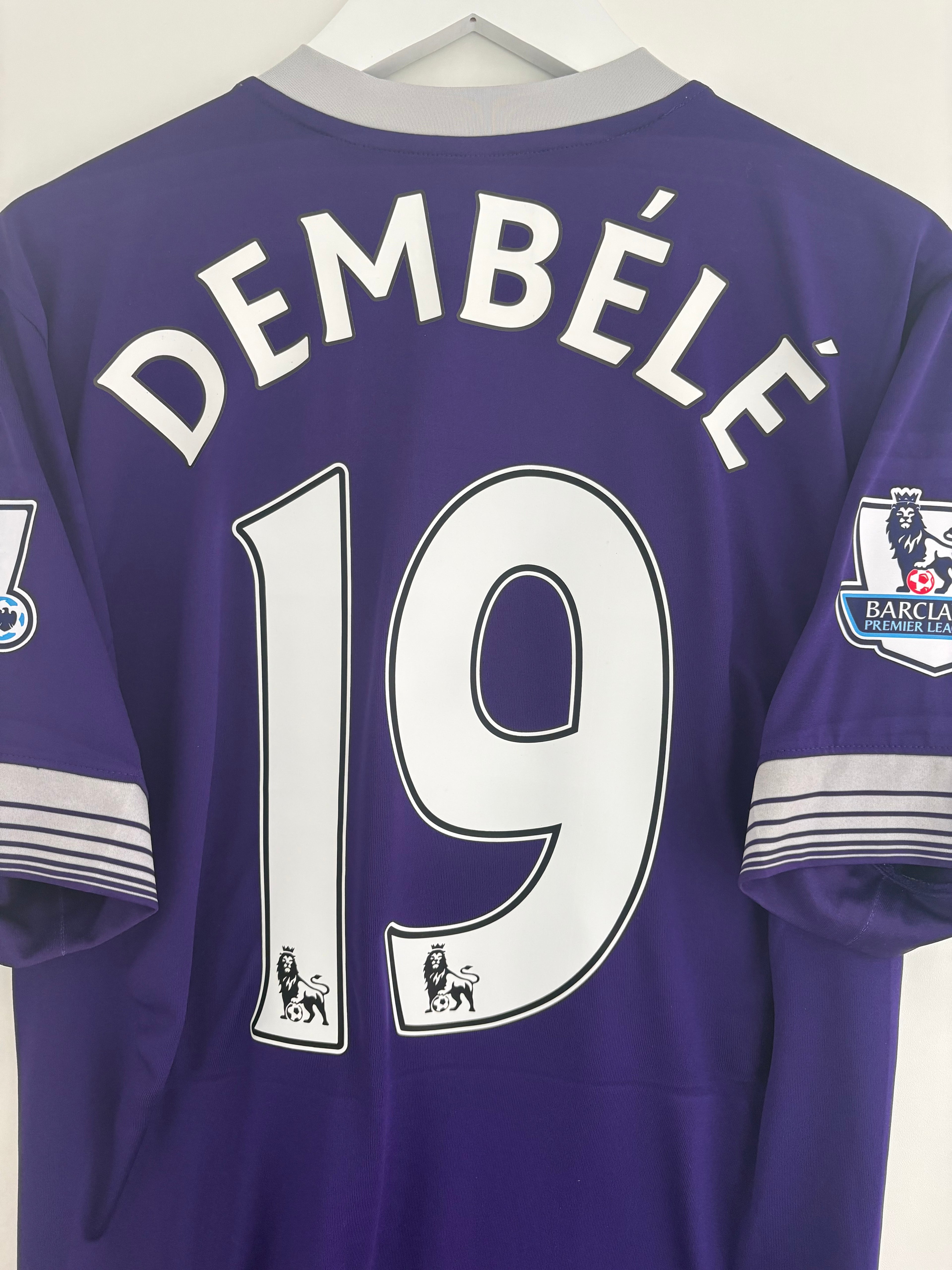 Tottenham 2015/16 Third Shirt - Dembélé 19 - Small