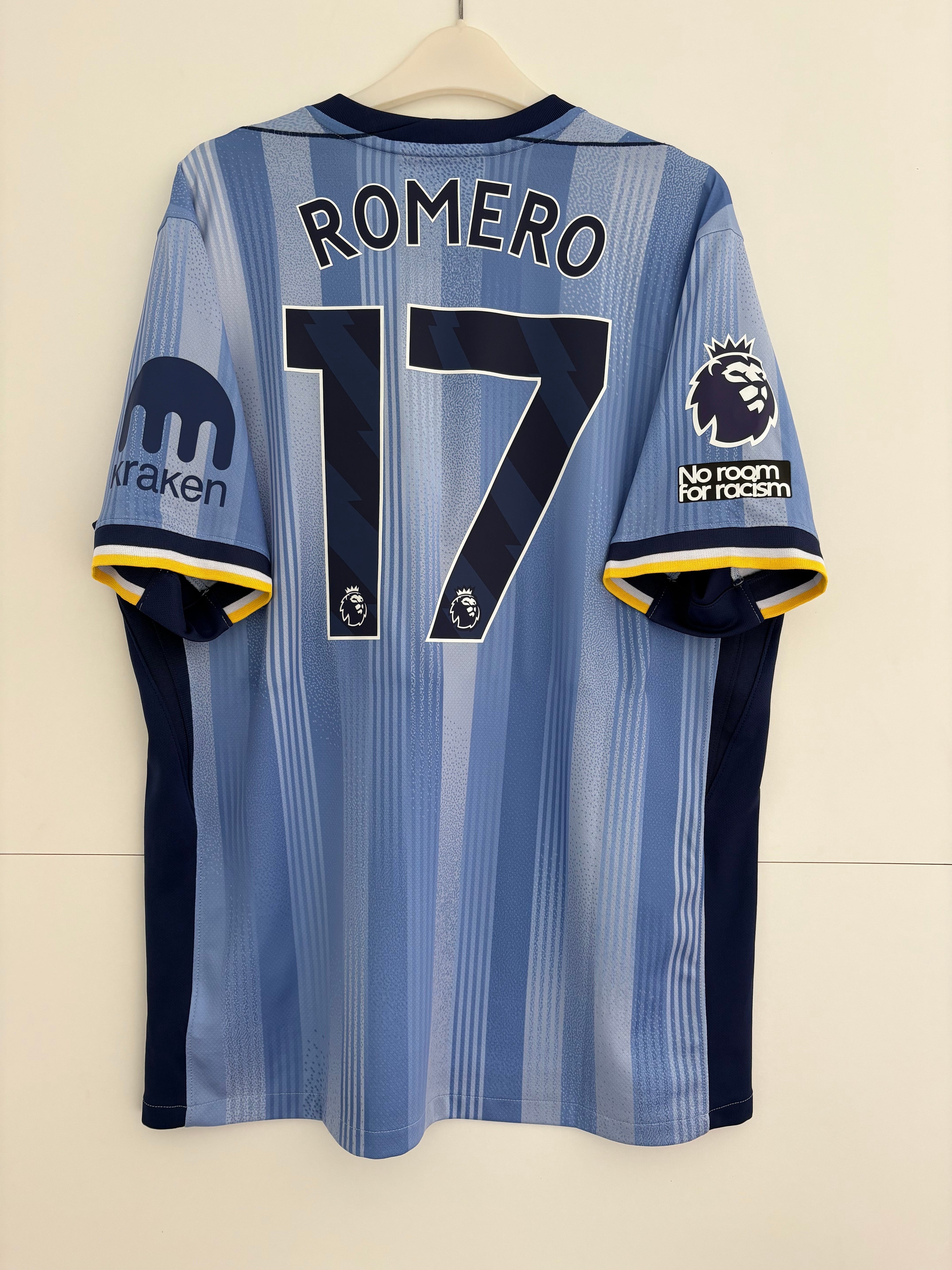 Tottenham 2024/25 Away Shirt - Romero 17 - Large