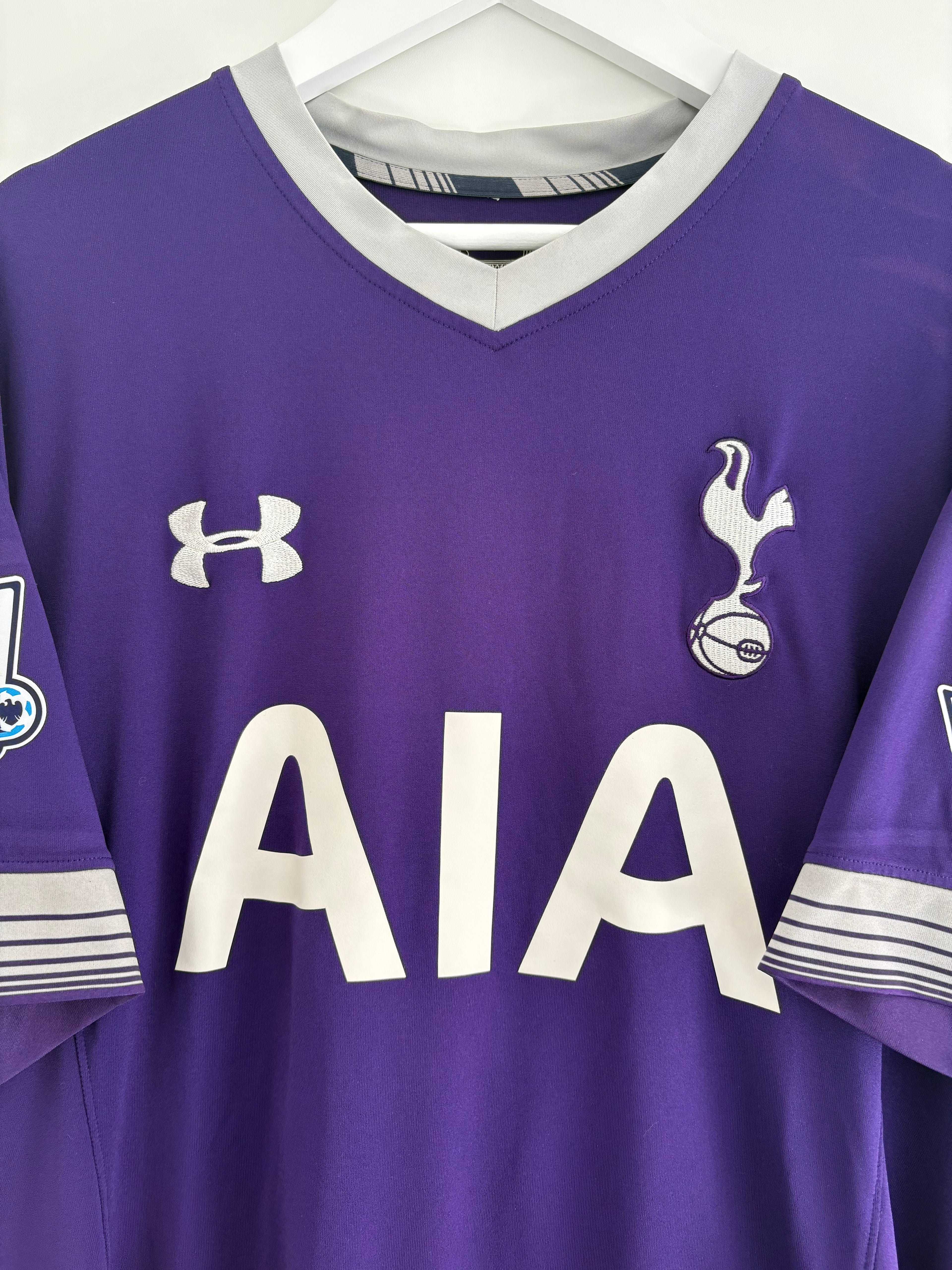 Tottenham 2015/16 Away Shirt - Dembélé 19 - Large