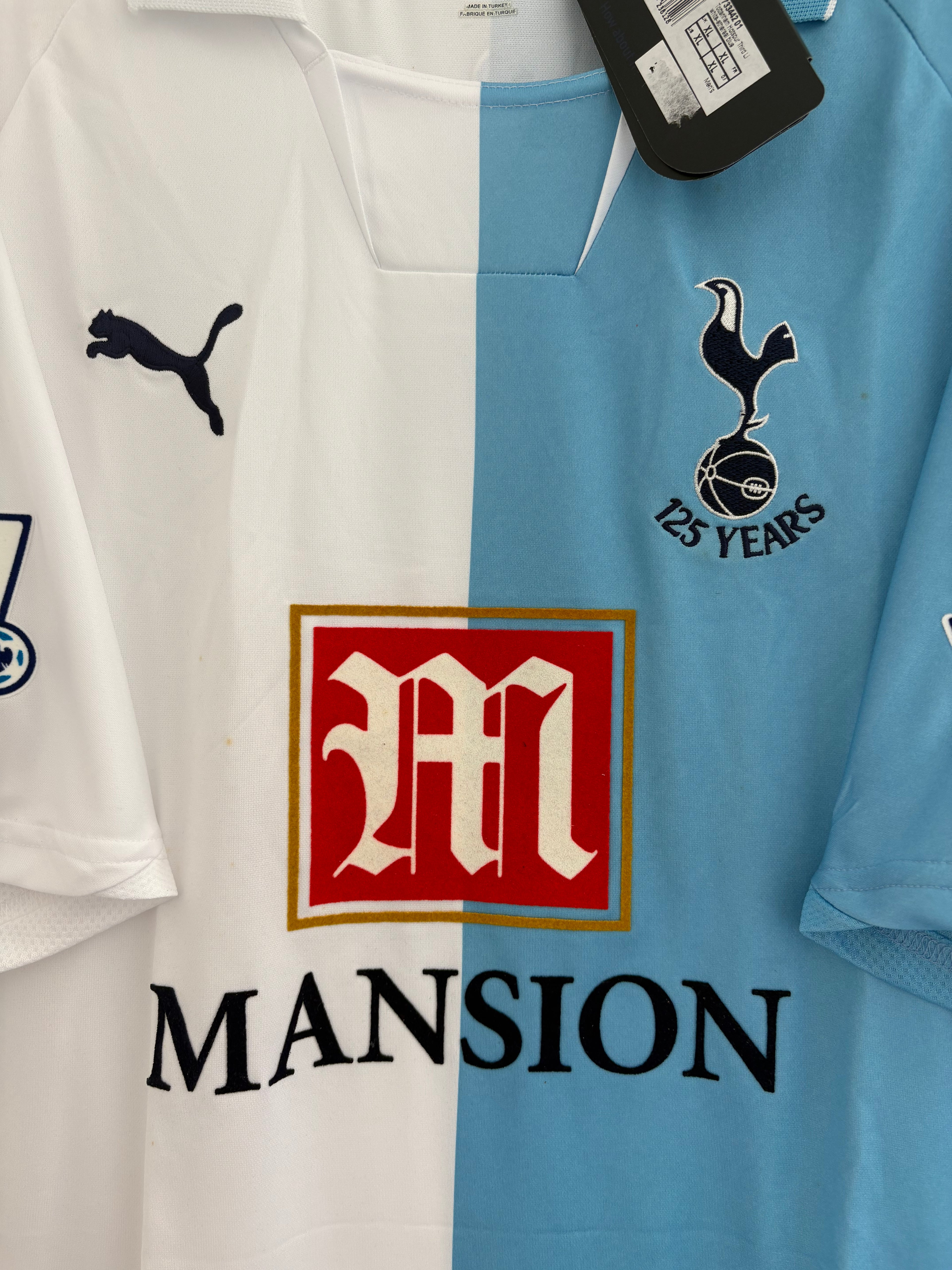 Tottenham 2007/08 Away Shirt - Berbatov 9 - XL