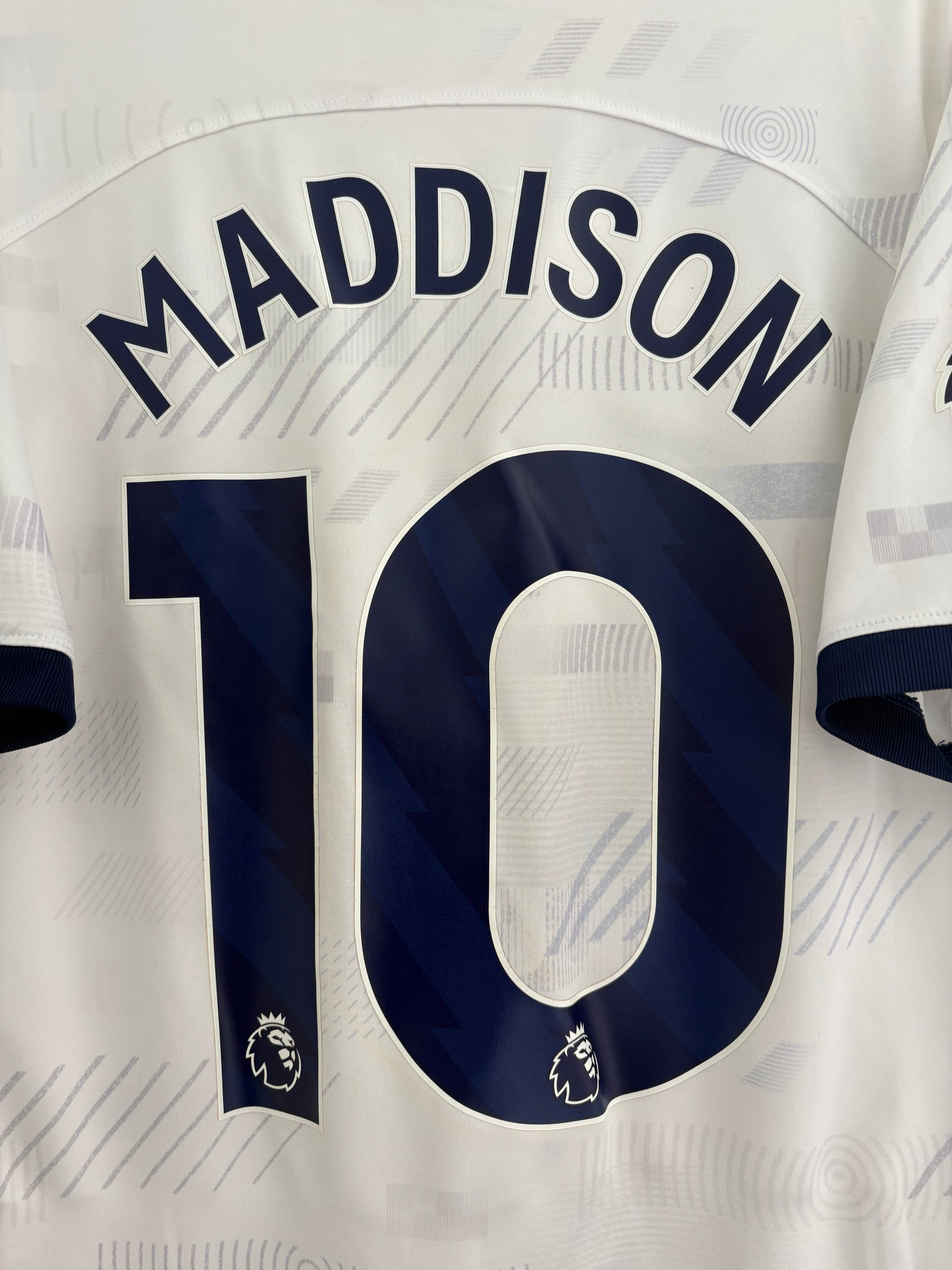 Tottenham 2023/24 Home Shirt - Maddison 10 - Large