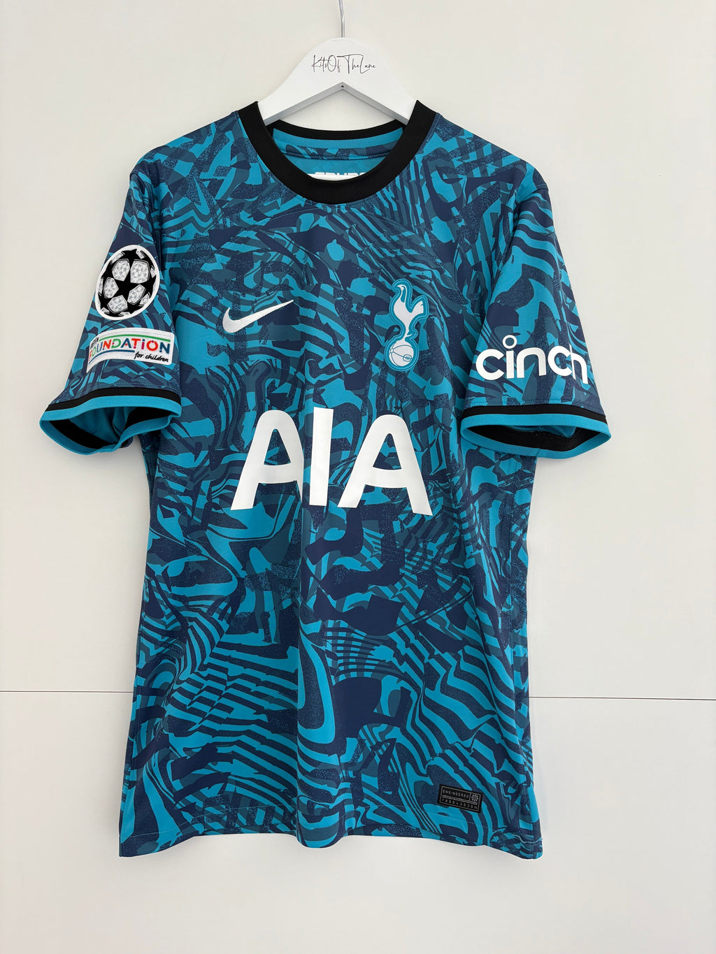 Tottenham 2022/23 Third Shirt - Kane 10 - Small