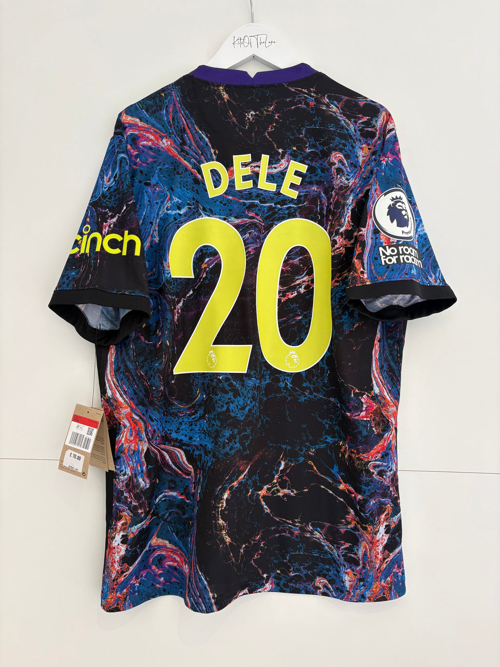Tottenham 2021/22 Away Shirt - Dele 20 - Large