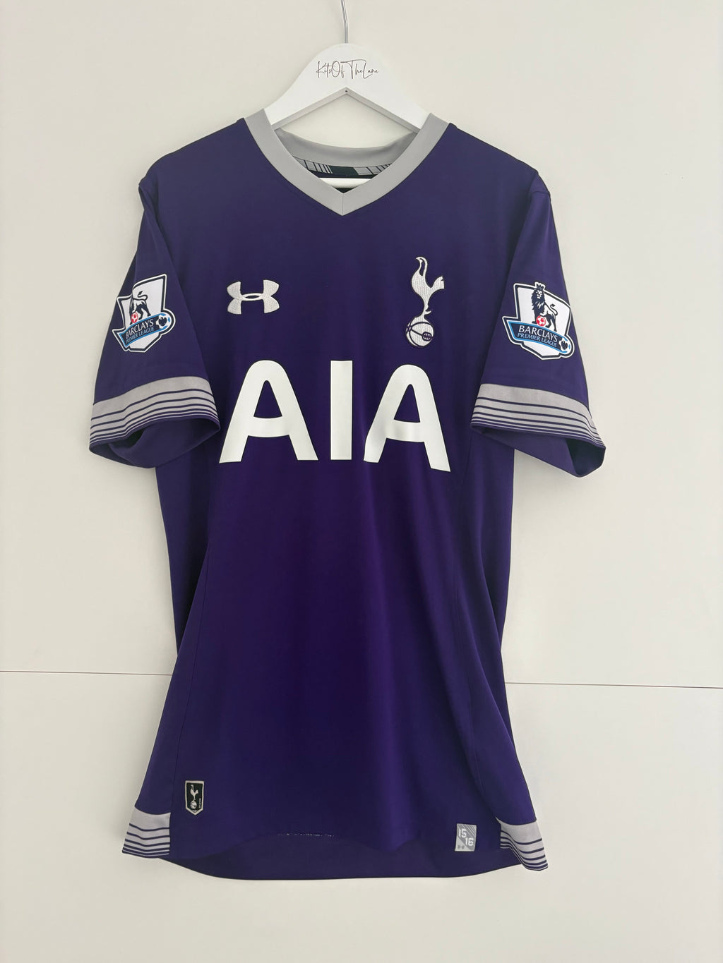 Tottenham 2015/16 Third Shirt - Dembélé 19 - Small