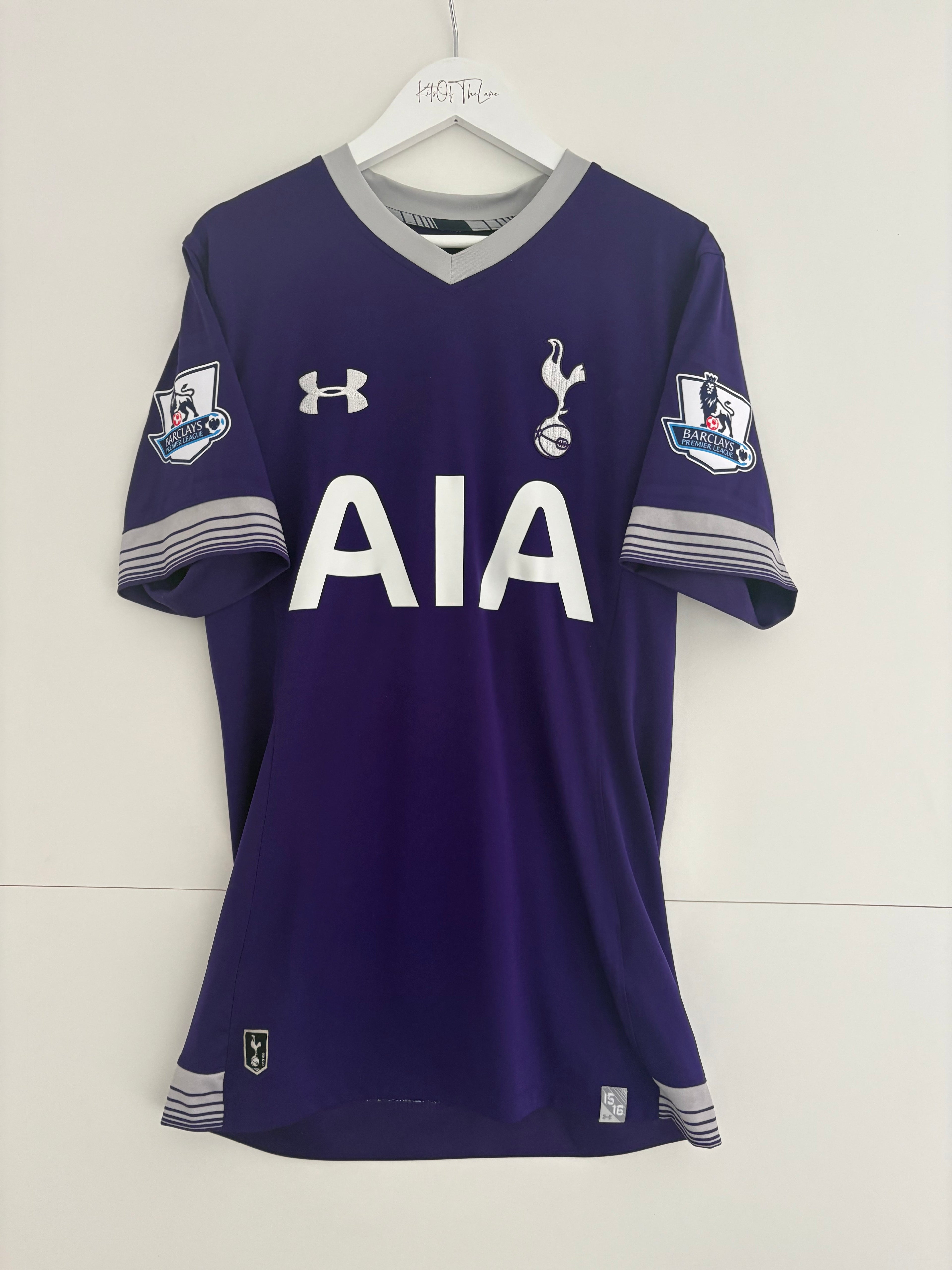 Tottenham 2015/16 Third Shirt - Dembélé 19 - Small