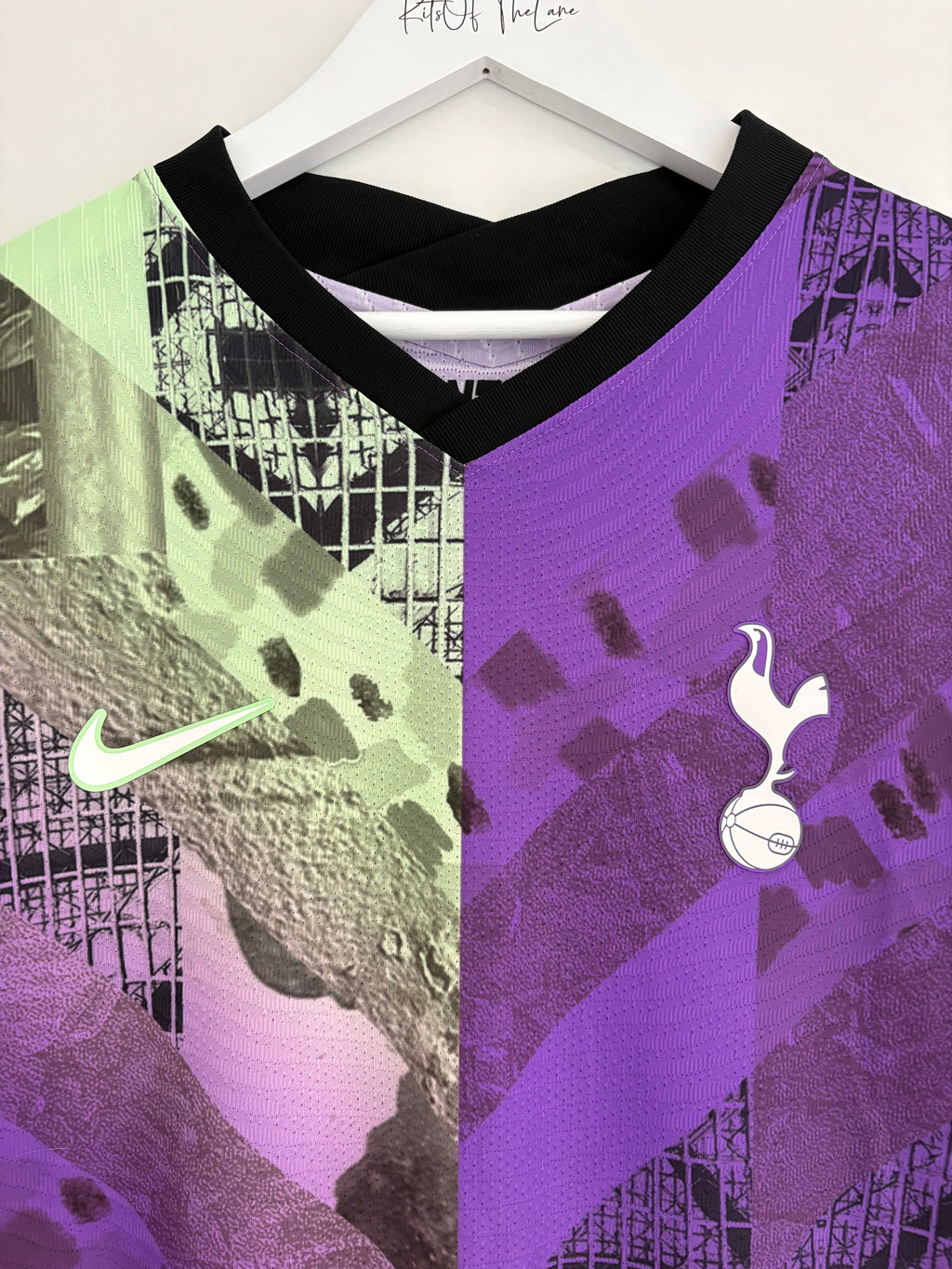 Tottenham 2021/22 Third Shirt - Player Issue Sponsorless - Large