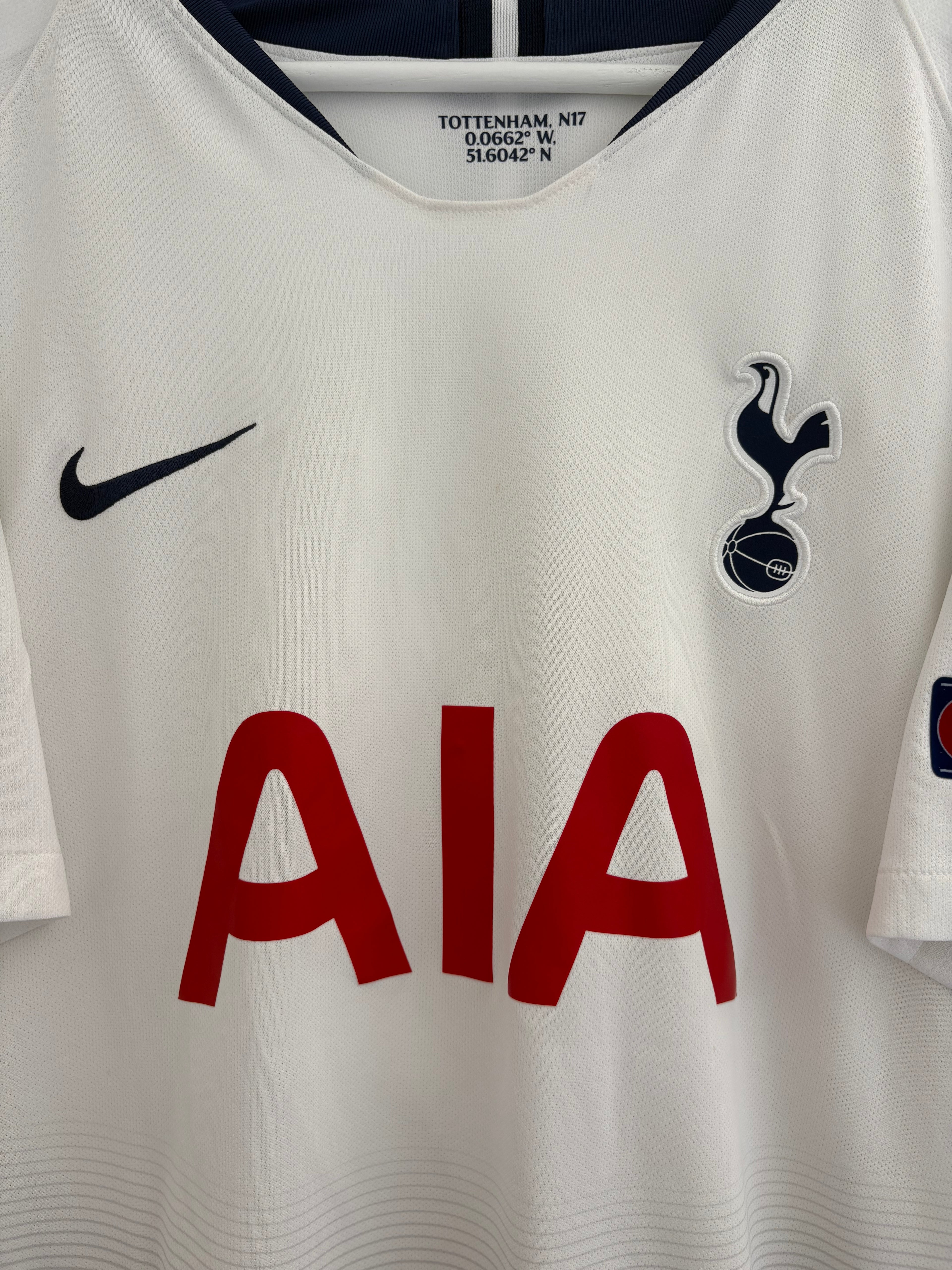 Tottenham 2018/19 Home Shirt - Wanyama 12 - XL