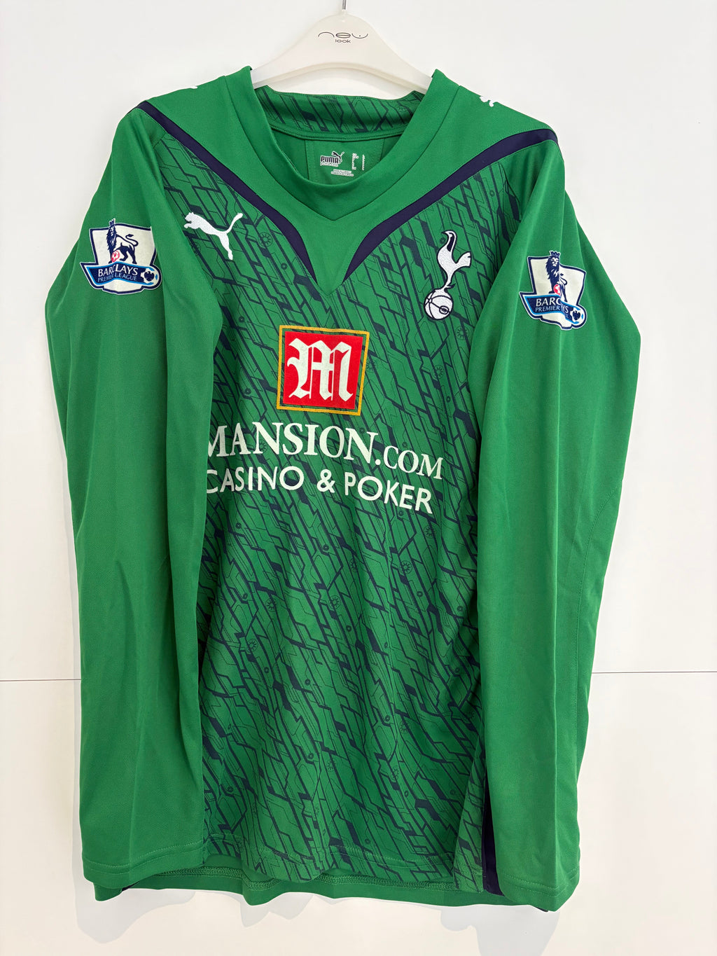 Tottenham 2009/10 Goalkeeper Shirt - Gomes 1 - Large