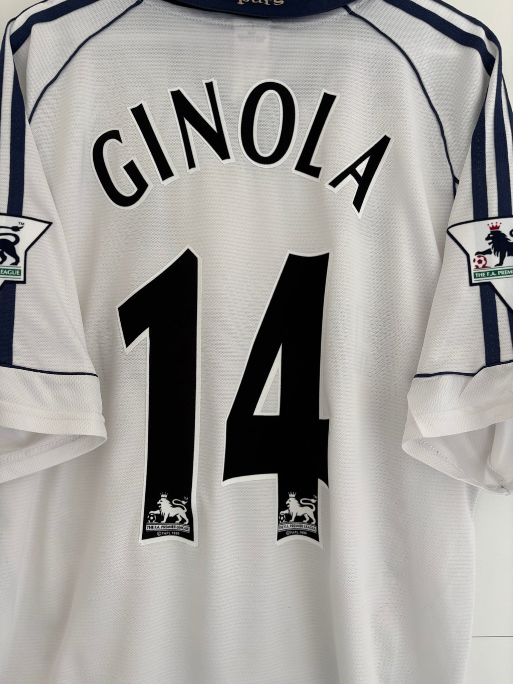 Tottenham 1999/00 Home Shirt - Ginola 14 - Large