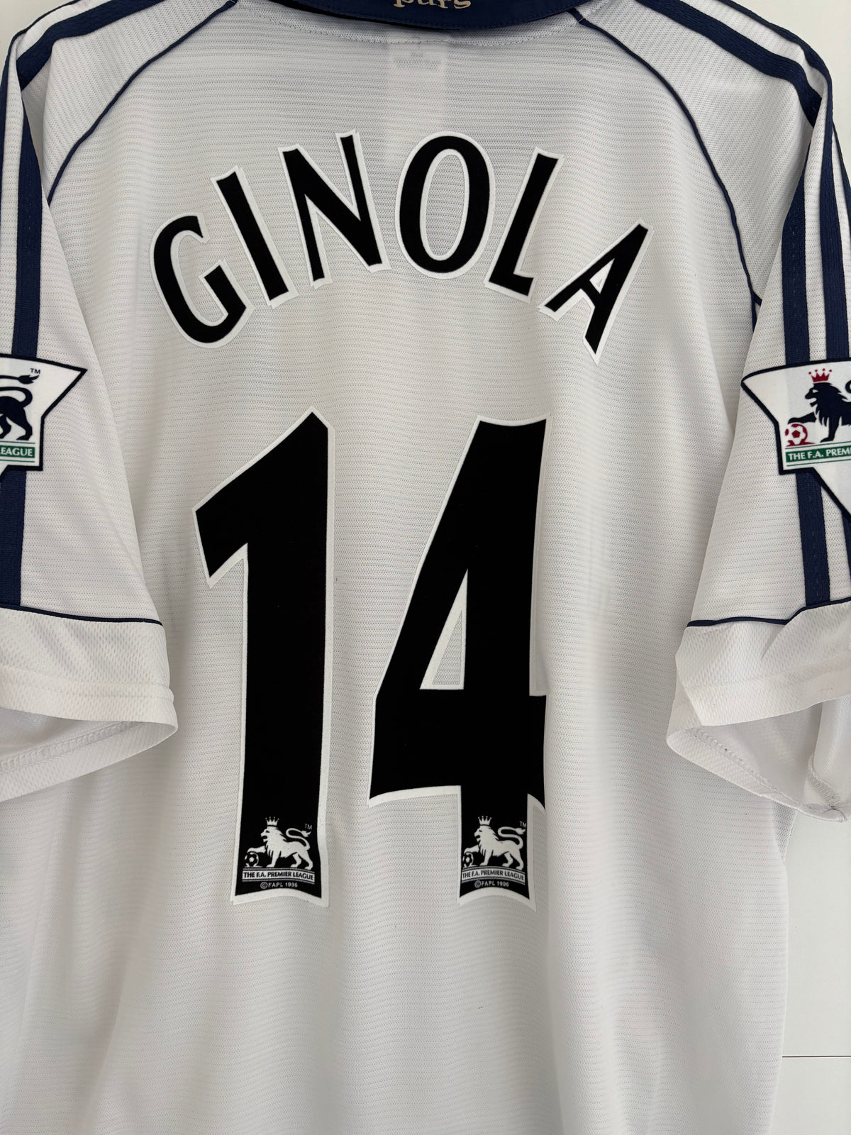 Tottenham 1999/00 Home Shirt - Ginola 14 - Large