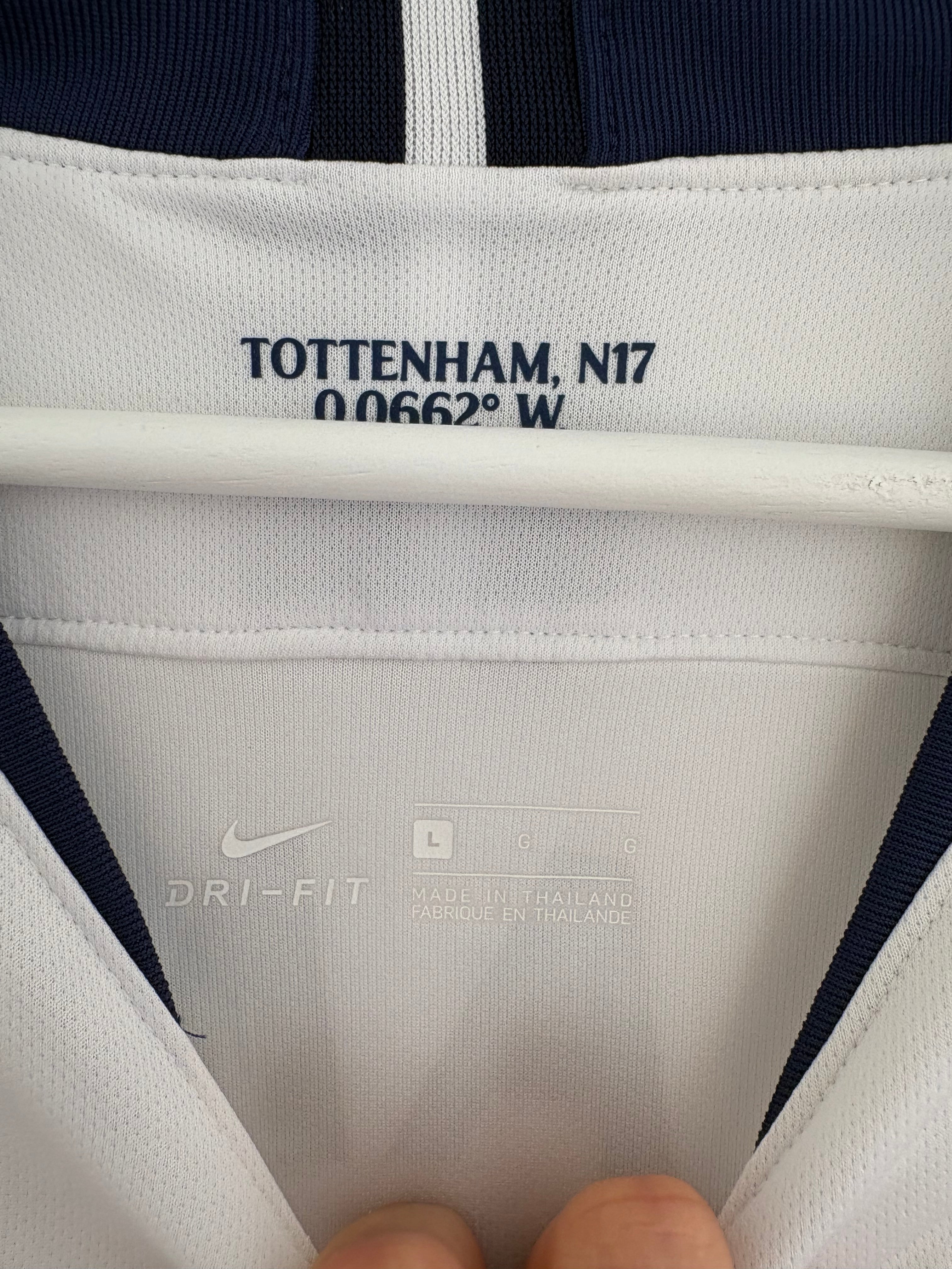 Tottenham 2018/19 Home Shirt - Kane 10 - Large