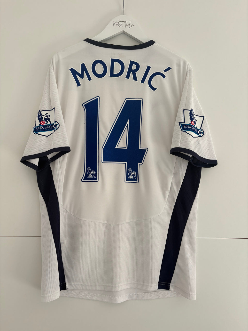 Tottenham 2008/09 Home Shirt - Modrić 14 - Medium