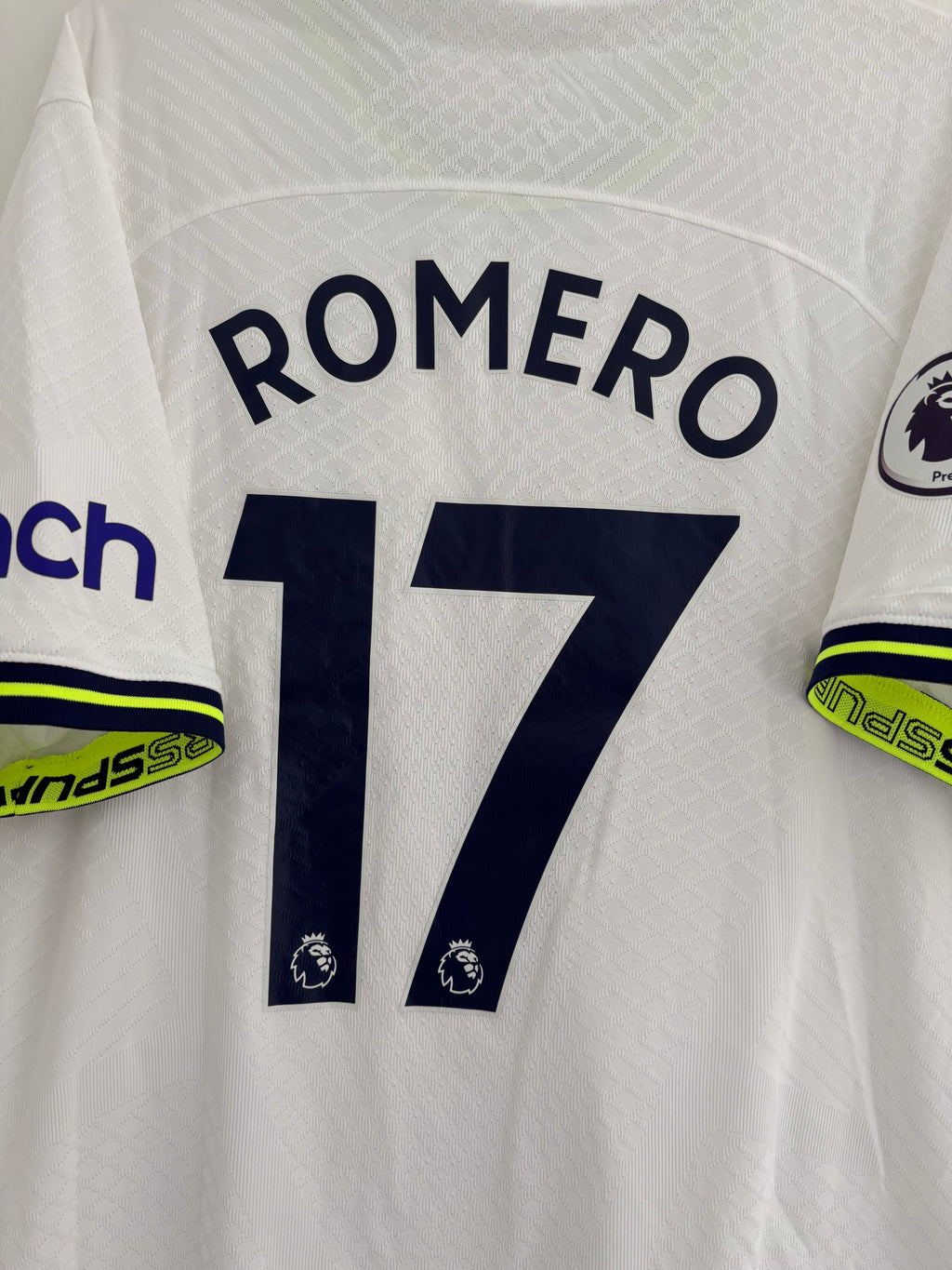 Tottenham 2022/23 Home Shirt - Romero 17 - Dri-FIT ADV - Large