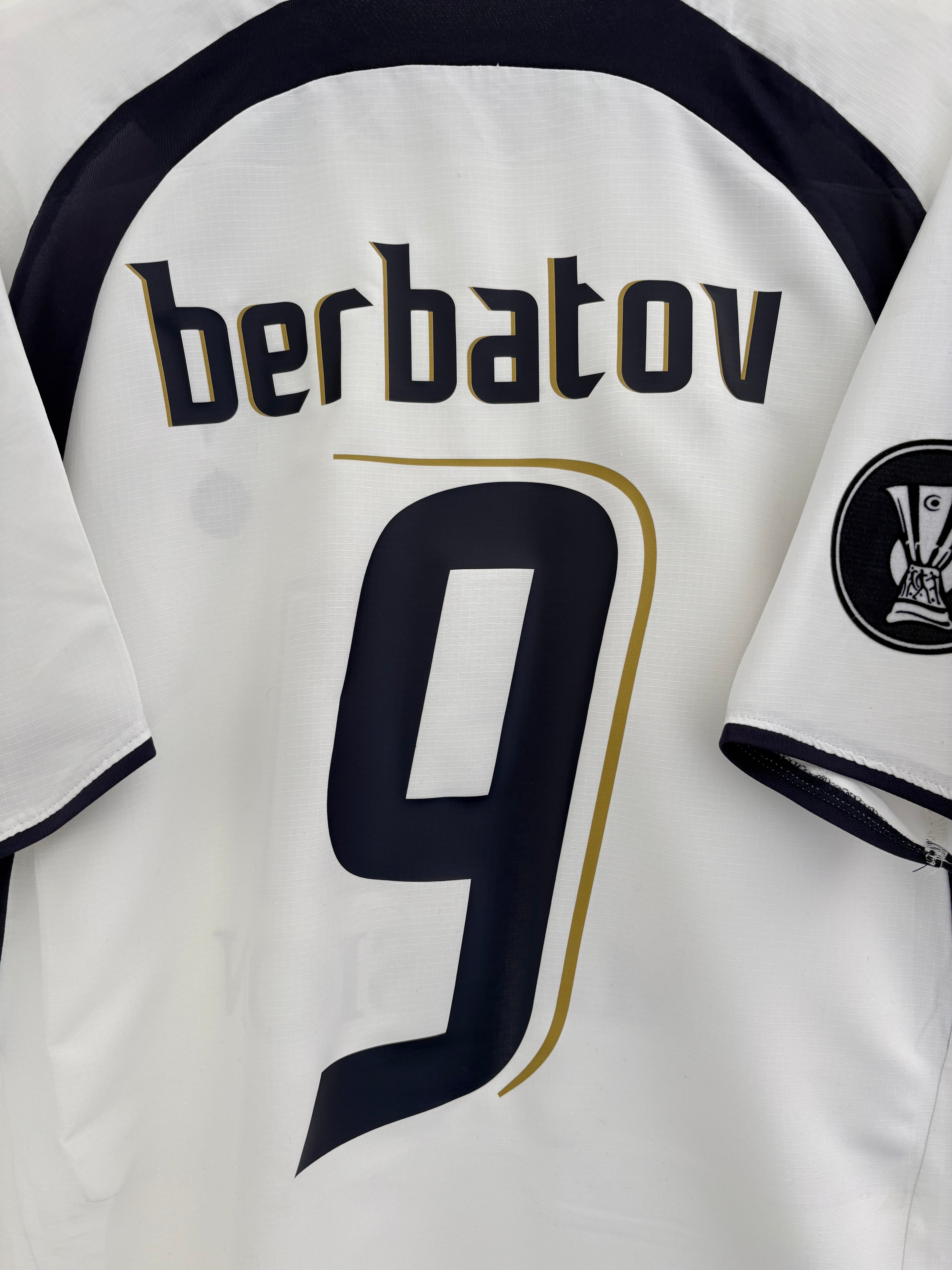 Tottenham 2006/07 Home Shirt - Berbatov 9 - Medium