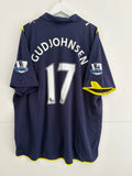 Tottenham 2009/10 Away Shirt - Gudjohnsen 17 - Extra Large