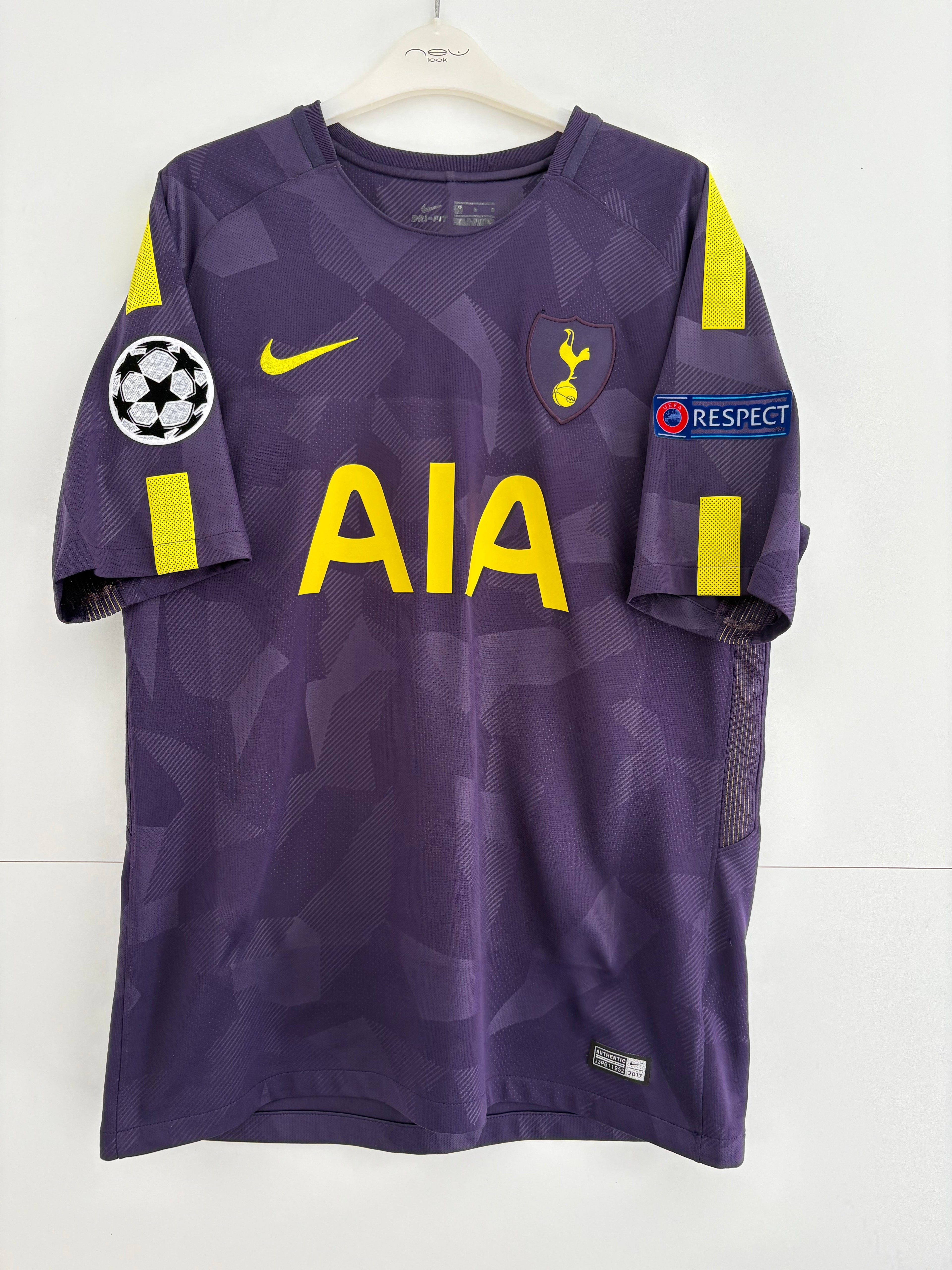 Tottenham 2017/18 Third Shirt - Dembélé 19 - Large