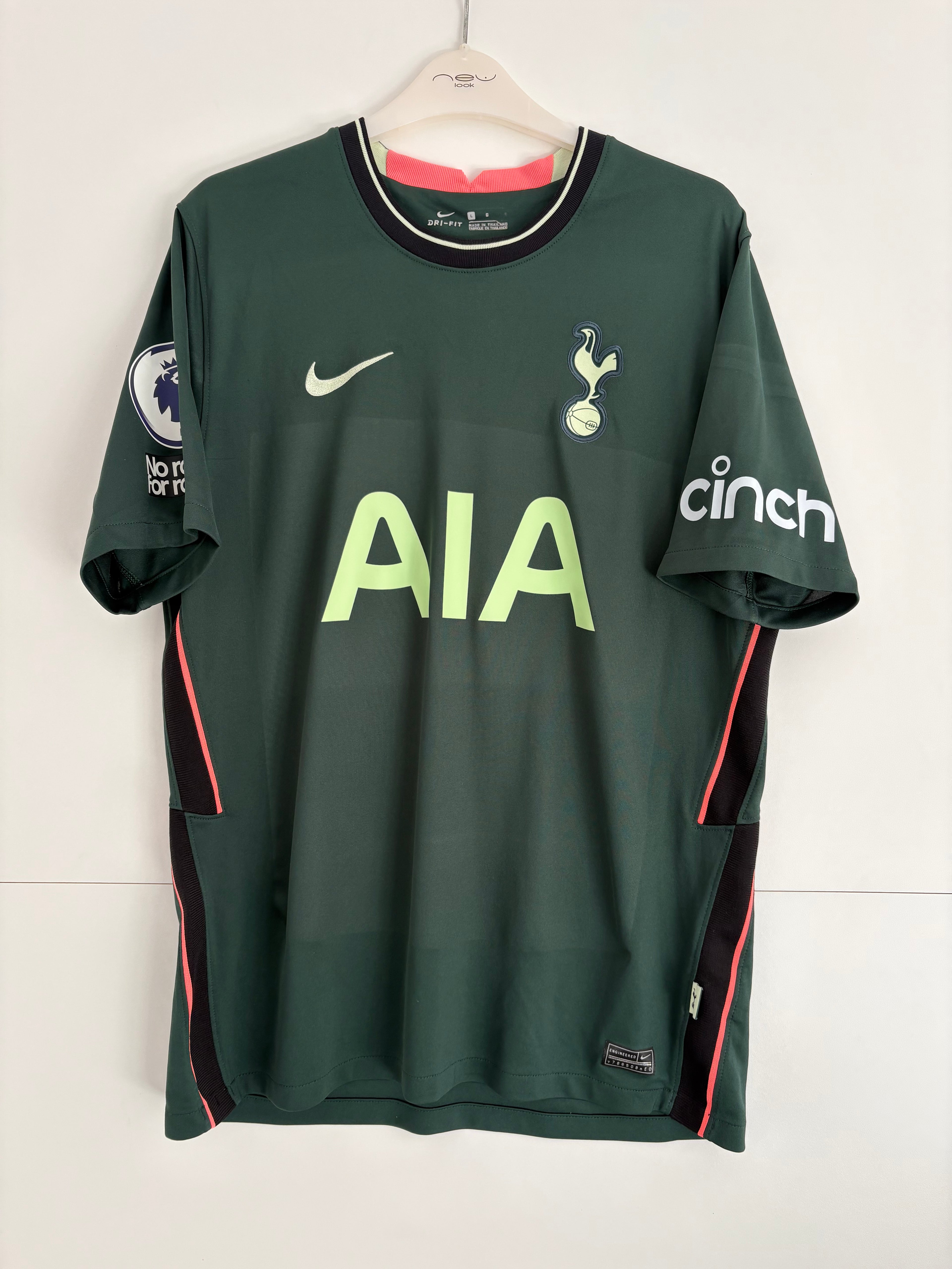 Tottenham 2020/21 Away Shirt - Kane 10 - Large