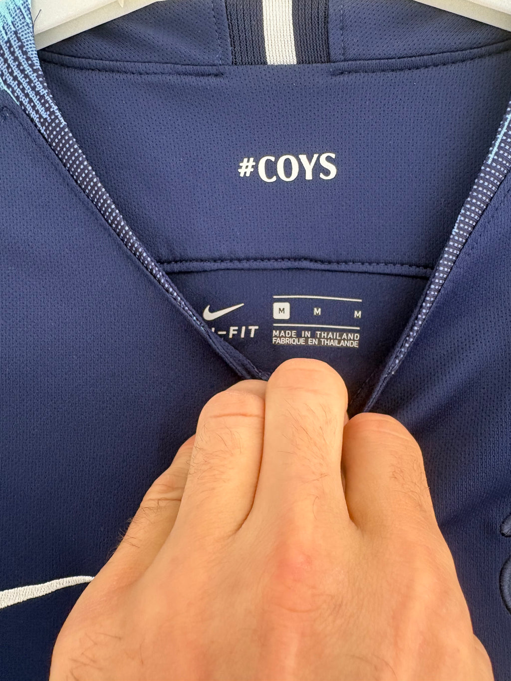 Tottenham 2018/19 Away Shirt - Vertonghen 5 - Medium