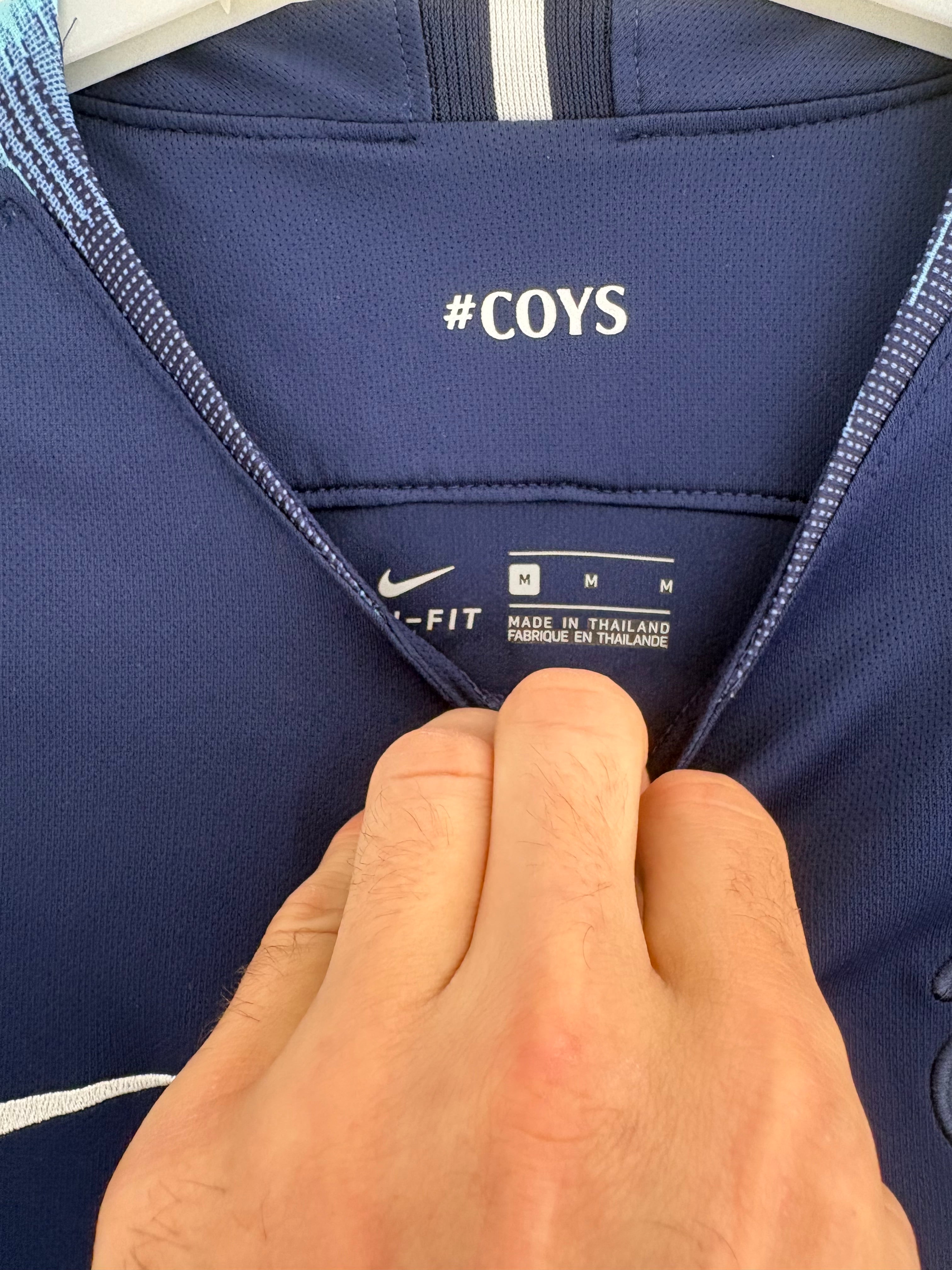 Tottenham 2018/19 Away Shirt - Vertonghen 5 - Medium