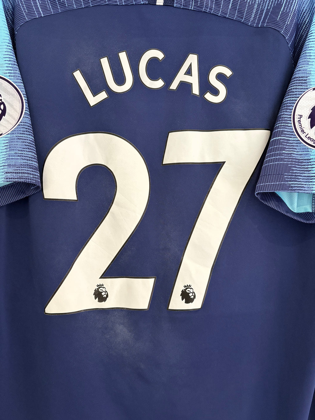 Tottenham 2018/19 Away Shirt - Lucas 27 - Large