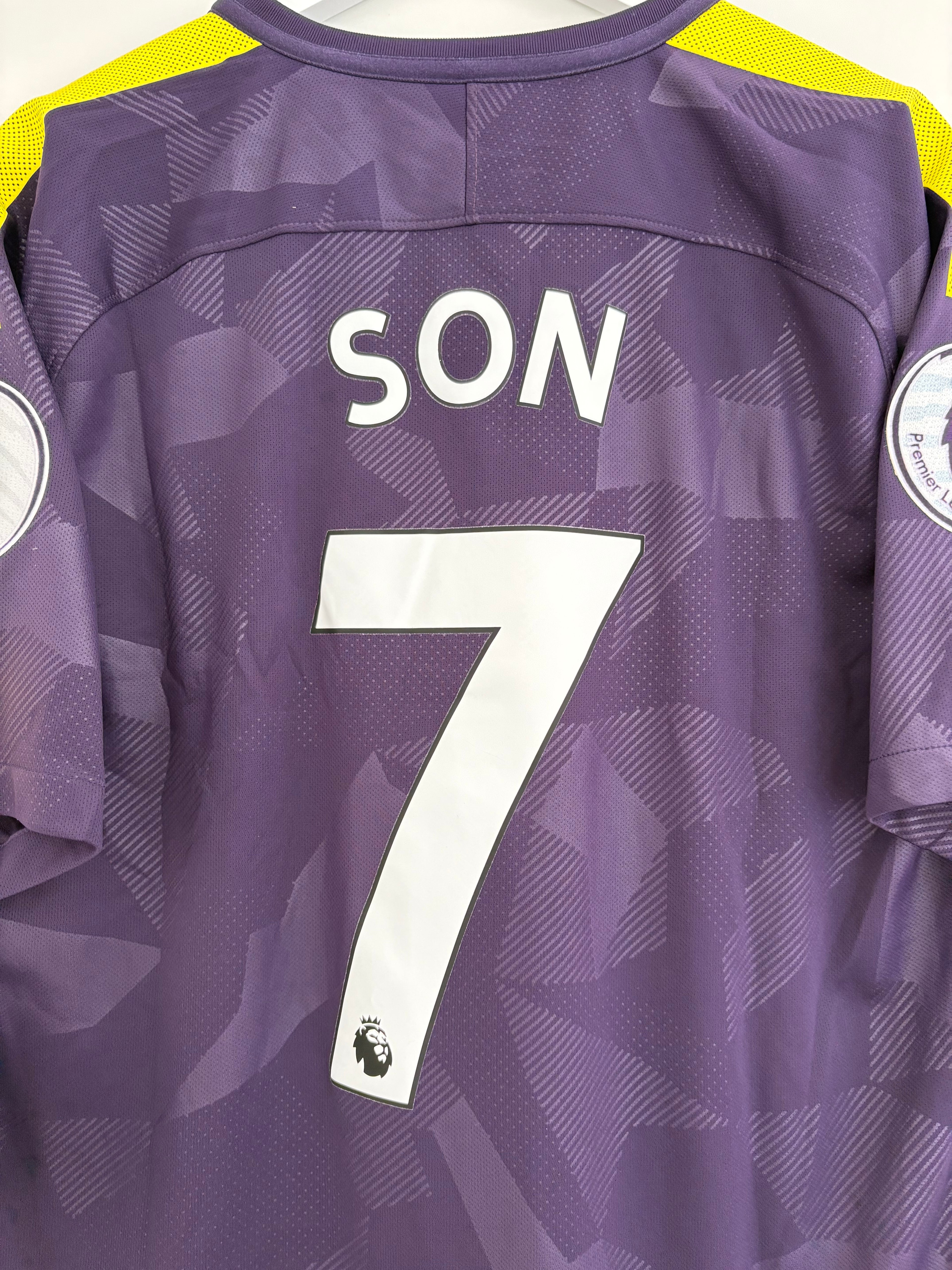 Tottenham 2017/18 Third Shirt - Son 7 - Medium