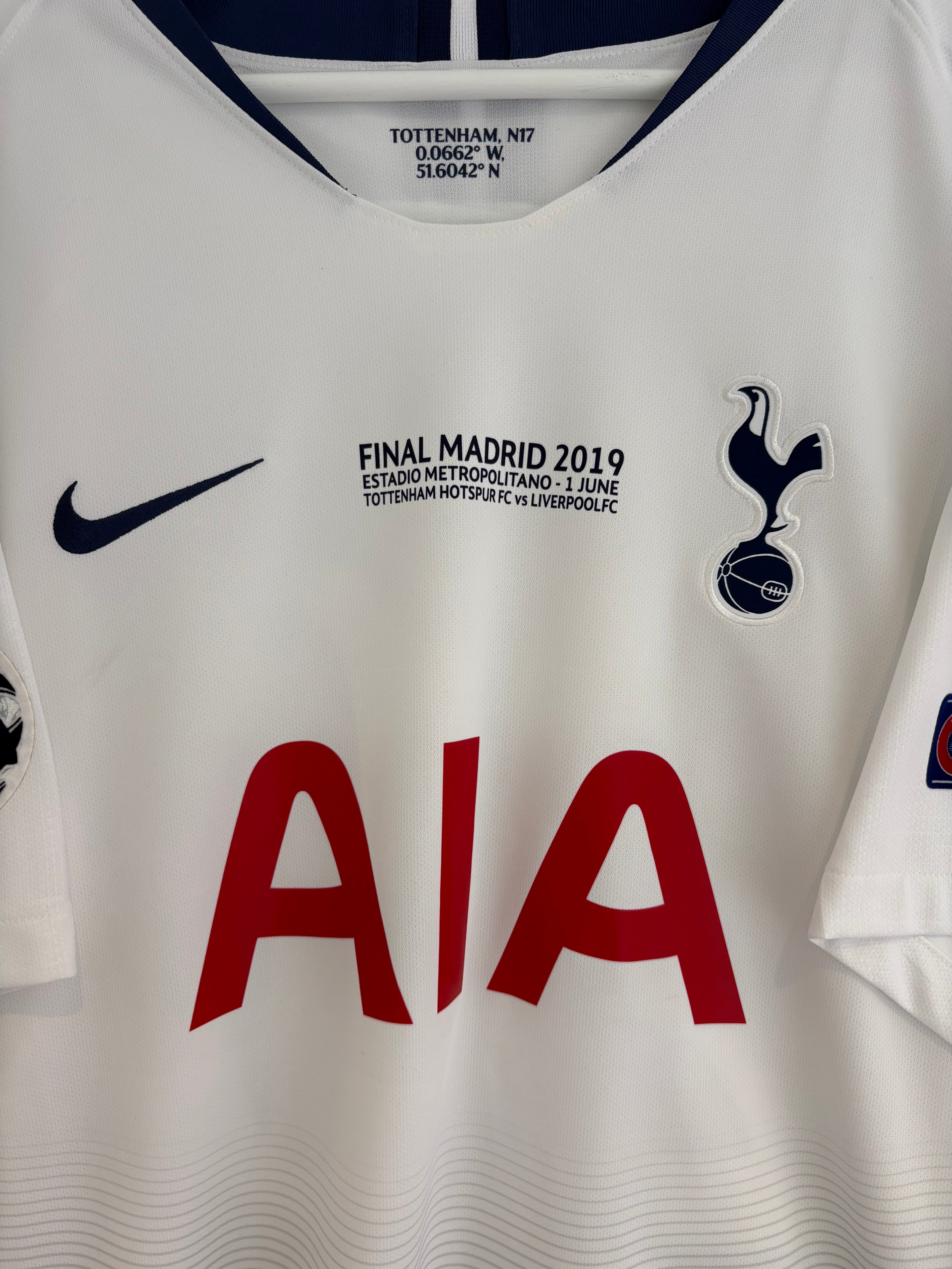 Tottenham 2018/19 Home Shirt - Dele 20 - XL