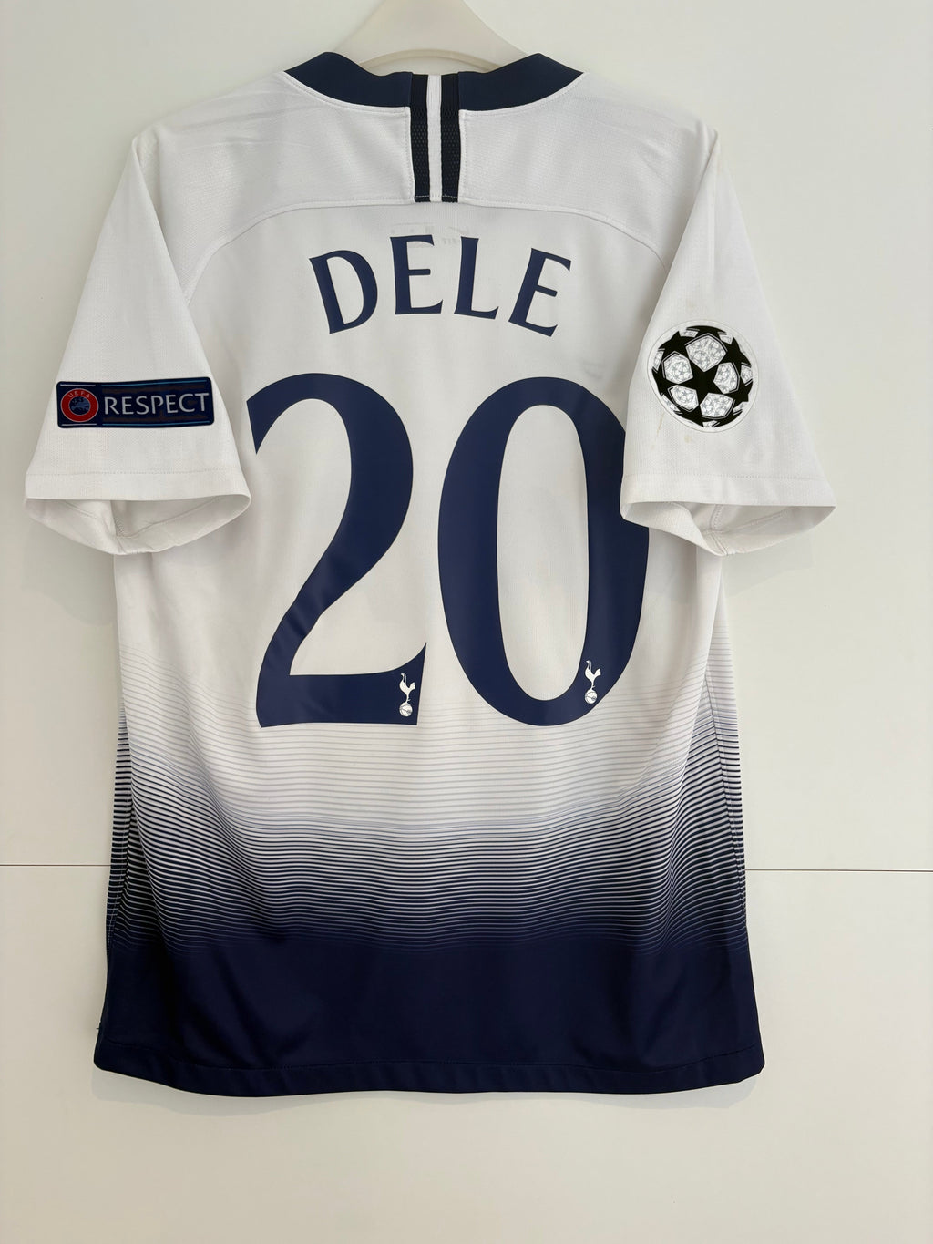 Tottenham 2018/19 Home Shirt - Dele 20 - Medium